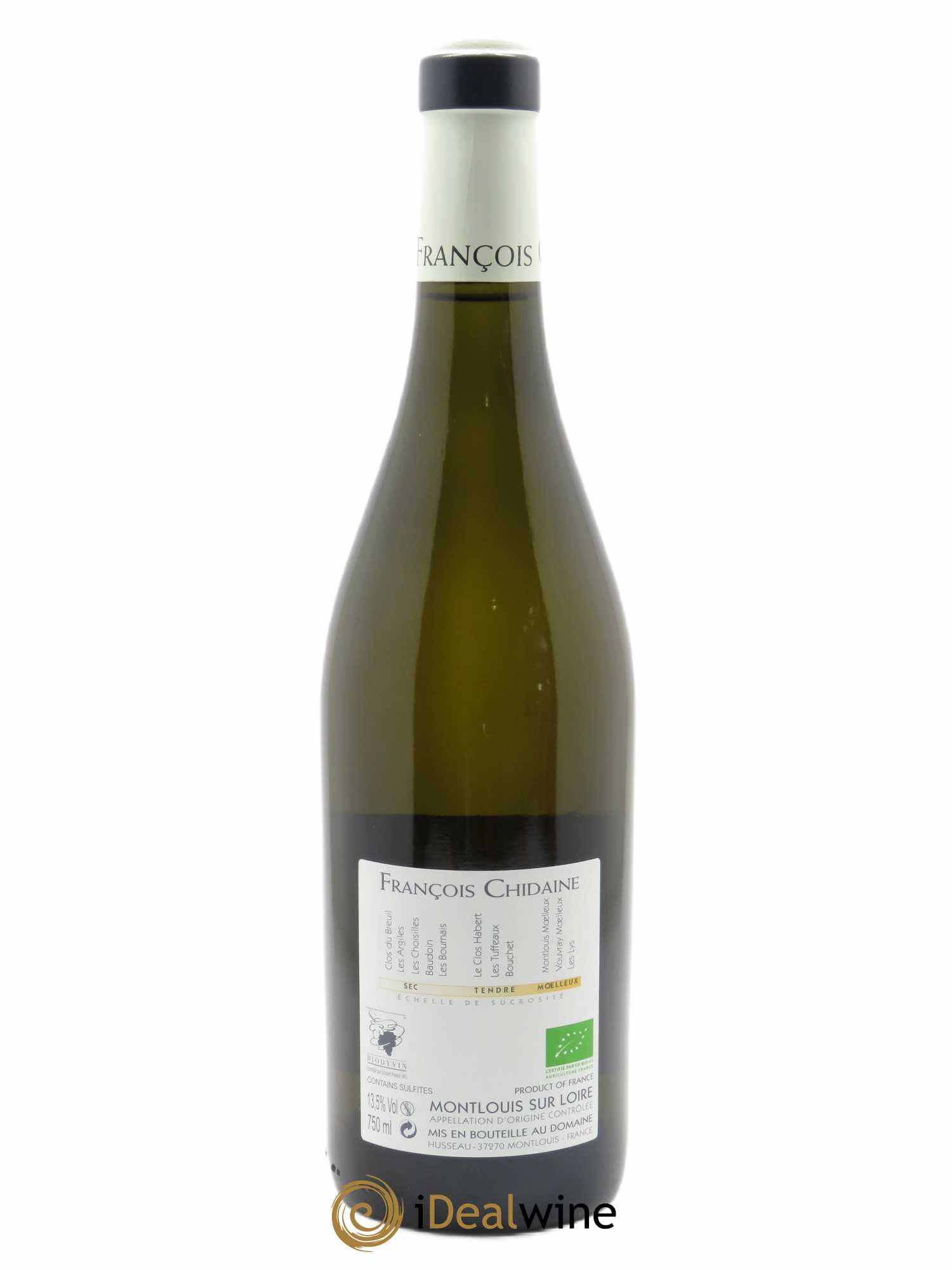 Montlouis-sur-Loire Les Choisilles François Chidaine 2019 - Lot de 1 bouteille - 1