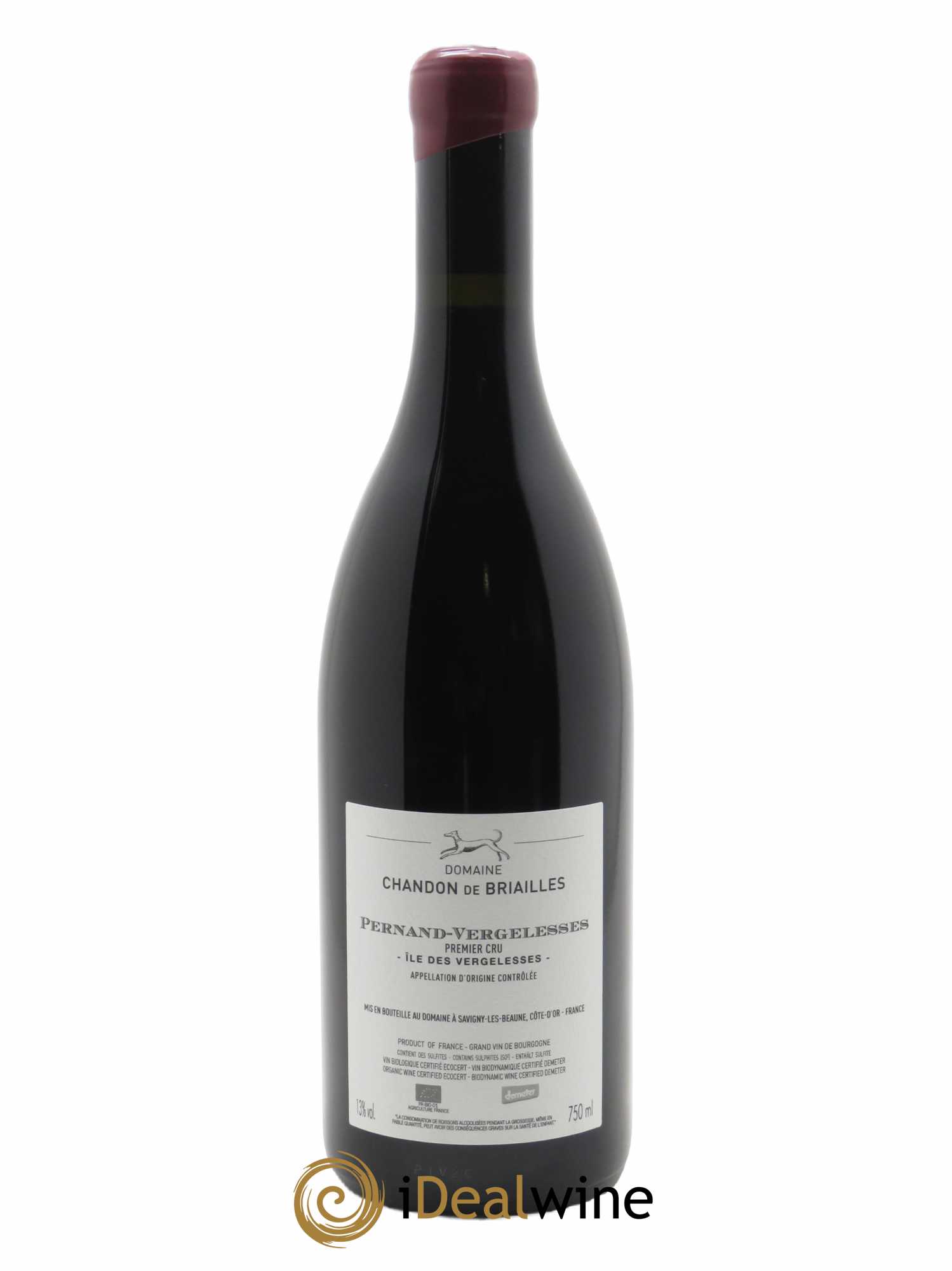Pernand-Vergelesses 1er Cru Ile des Vergelesses Chandon de Briailles 2020 - Lot of 1 bottle - 1
