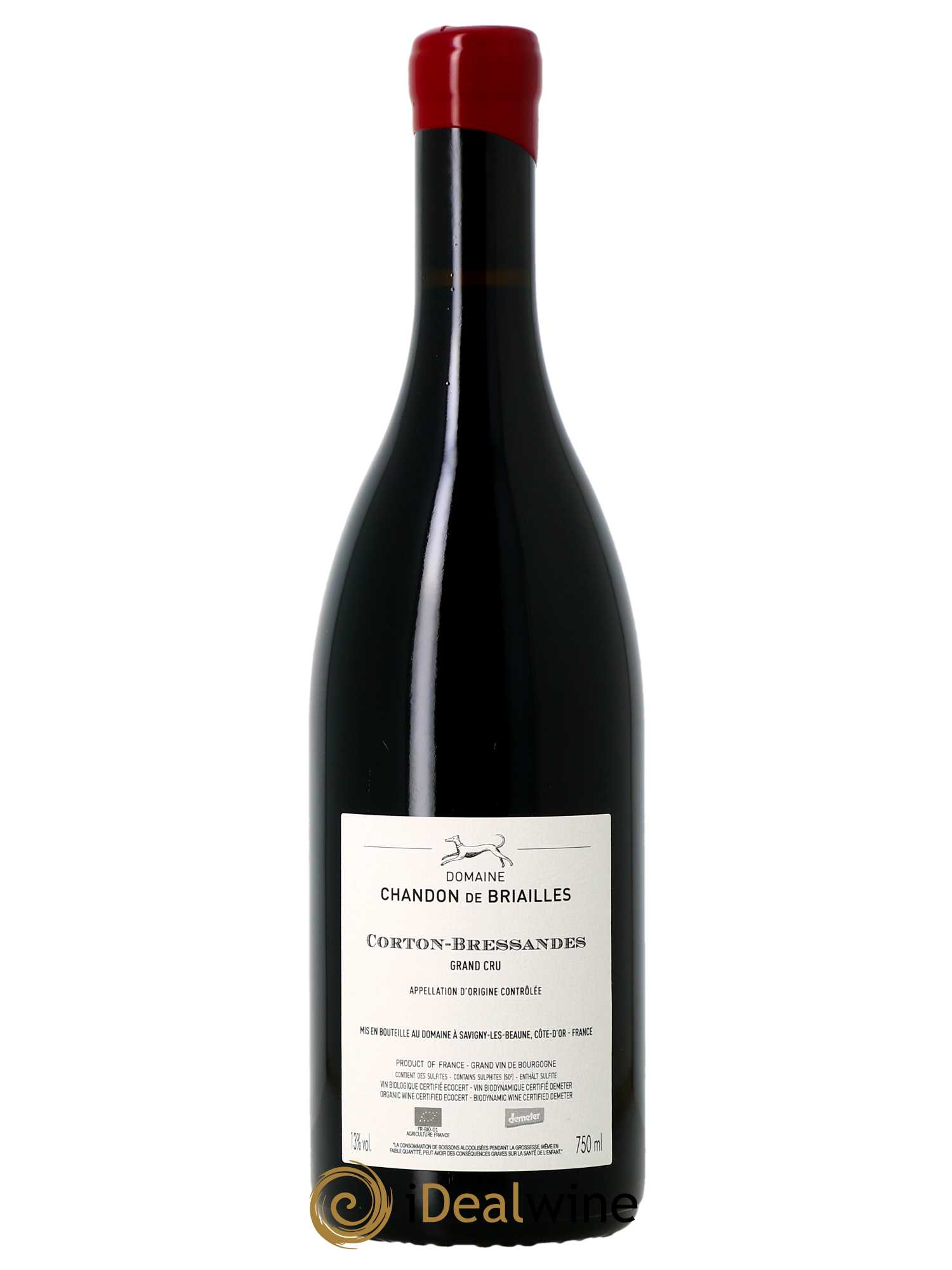Corton Grand Cru Bressandes Chandon de Briailles 2020 - Lot de 1 bouteille - 1