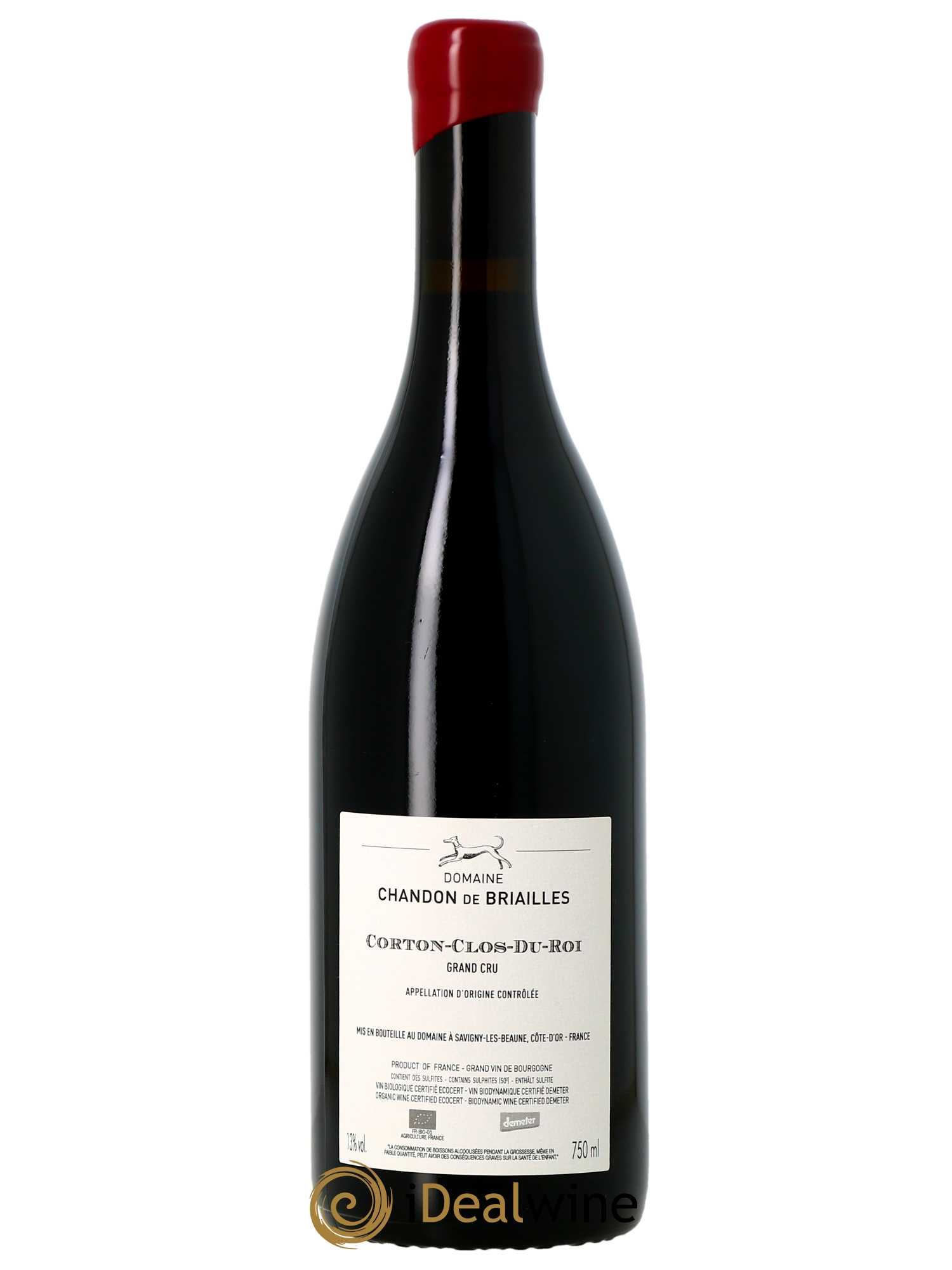 Corton Grand Cru Clos du Roi Chandon de Briailles 2020 - Lot de 1 bouteille - 1