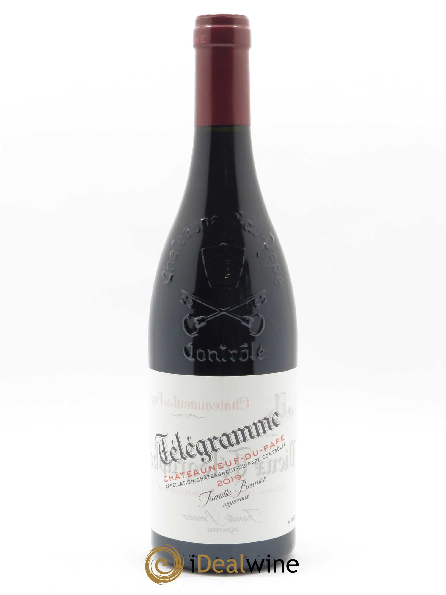 Châteauneuf-du-Pape Télégramme Vignobles Brunier 2019 - Lot de 1 bouteille - 0