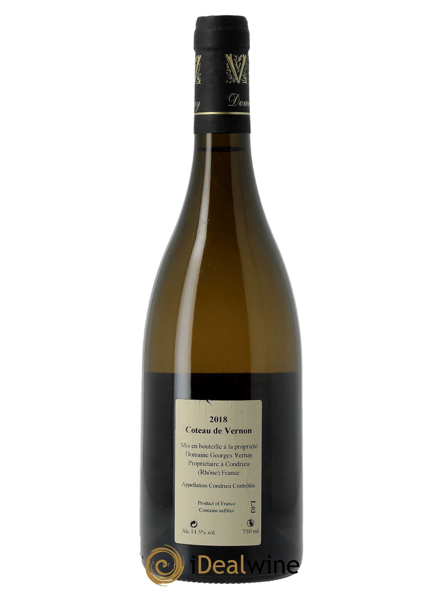 Condrieu Coteau de Vernon Georges Vernay 2018 - Lot de 1 bouteille - 1
