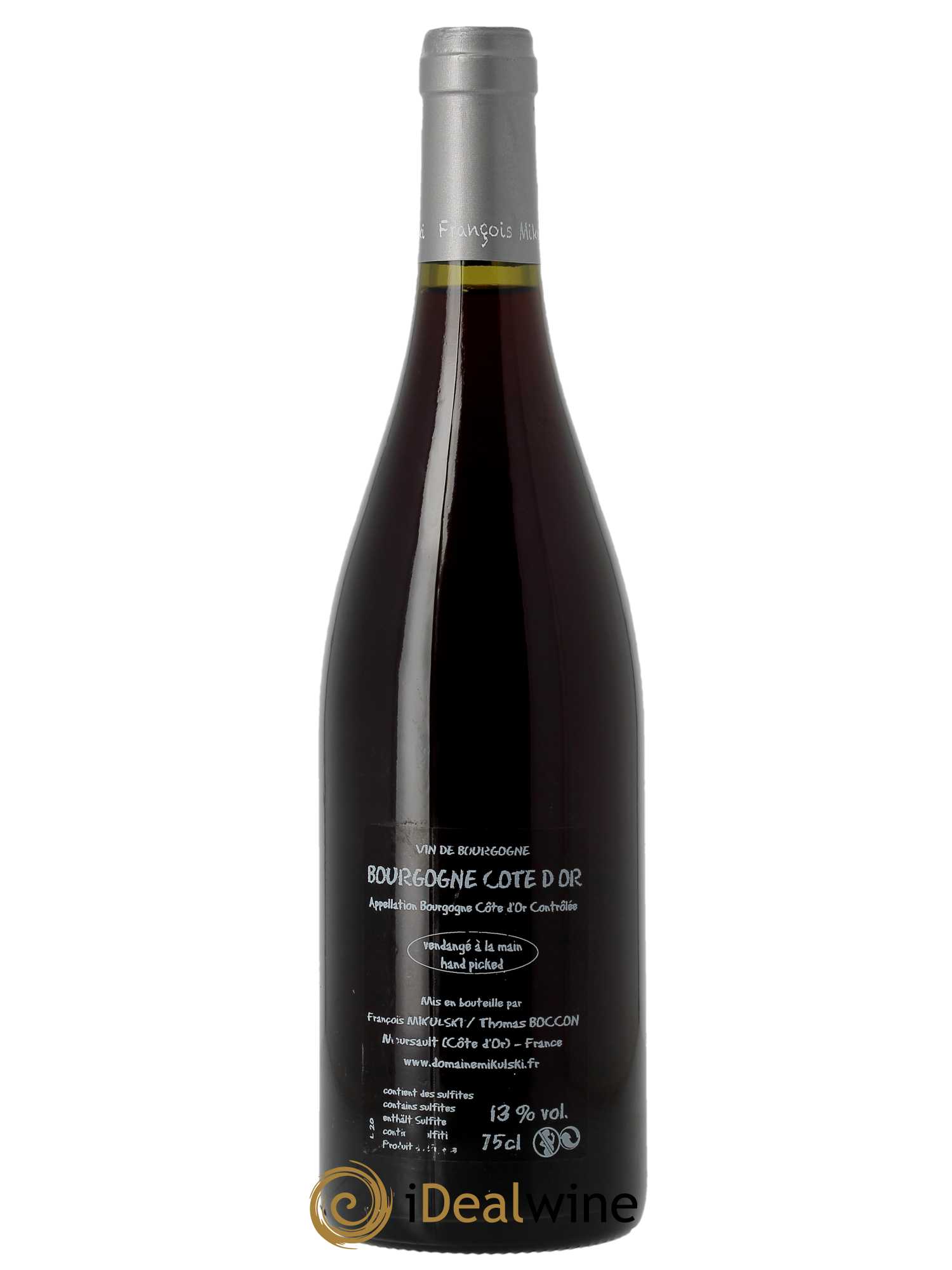 Bourgogne Côte-d'Or François Mikulski 2021 - Lot of 1 bottle - 1