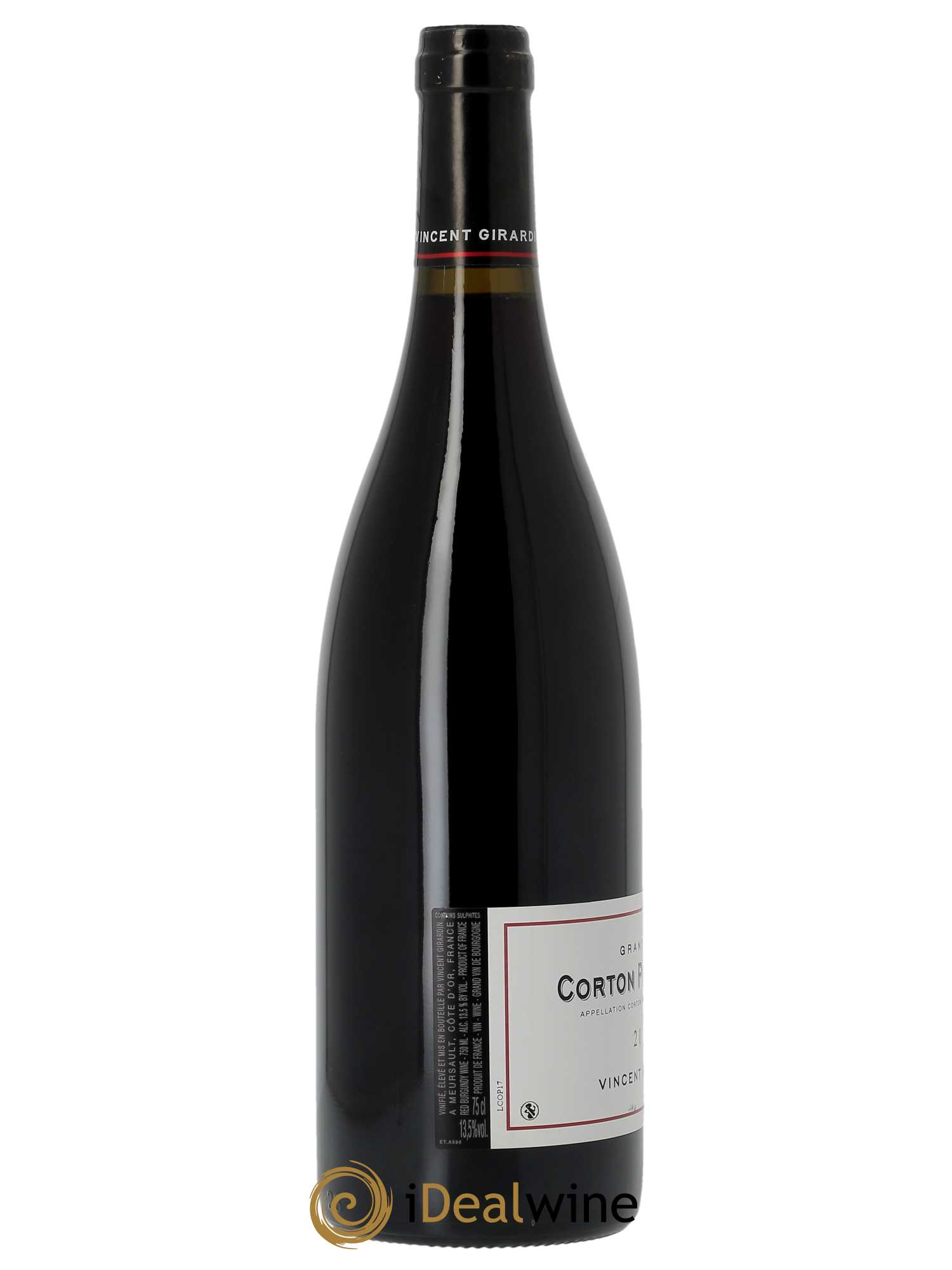 Corton Grand Cru Perrières Vincent Girardin (Domaine) 2017 - Lot de 1 bouteille - 1