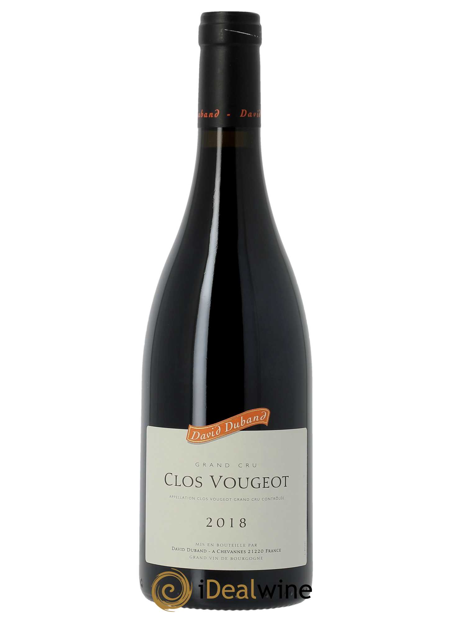 Clos de Vougeot Grand Cru David Duband (Domaine) 2018 - Lot of 1 bottle - 0