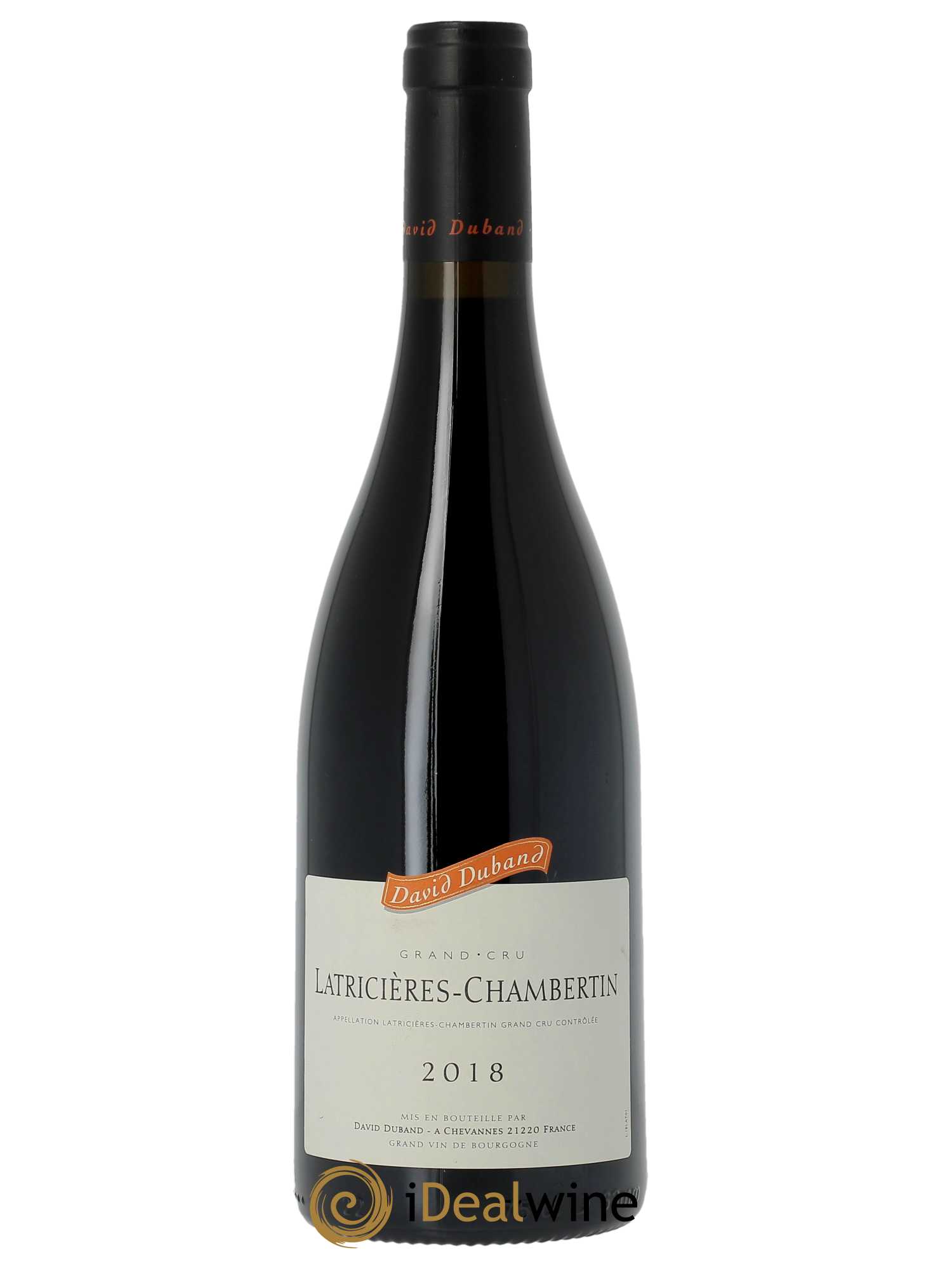 Latricières-Chambertin Grand Cru David Duband (Domaine) 2018 - Lot de 1 bouteille - 0