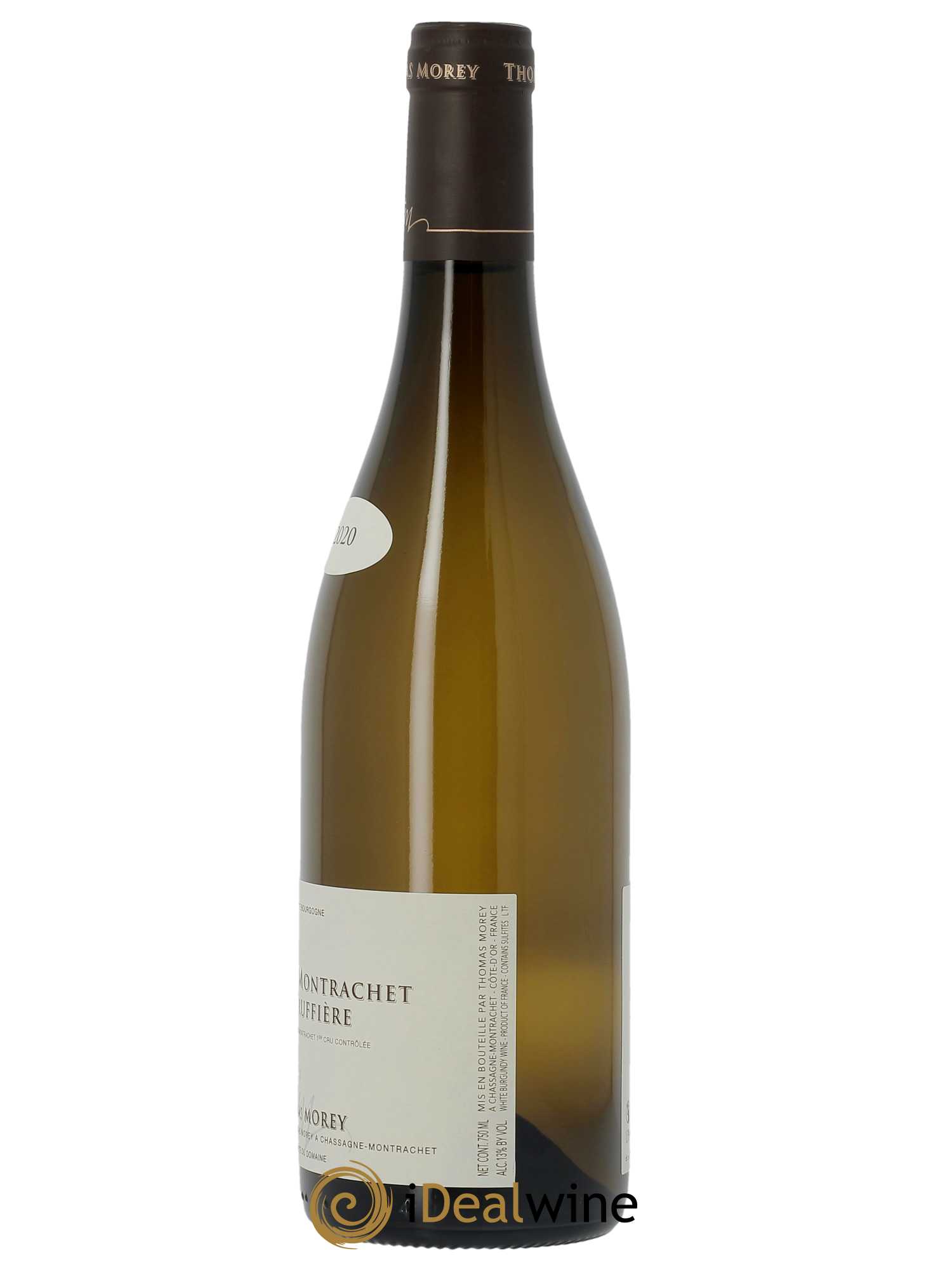Puligny-Montrachet 1er Cru La Truffière Thomas Morey 2020 - Lot de 1 bouteille - 1
