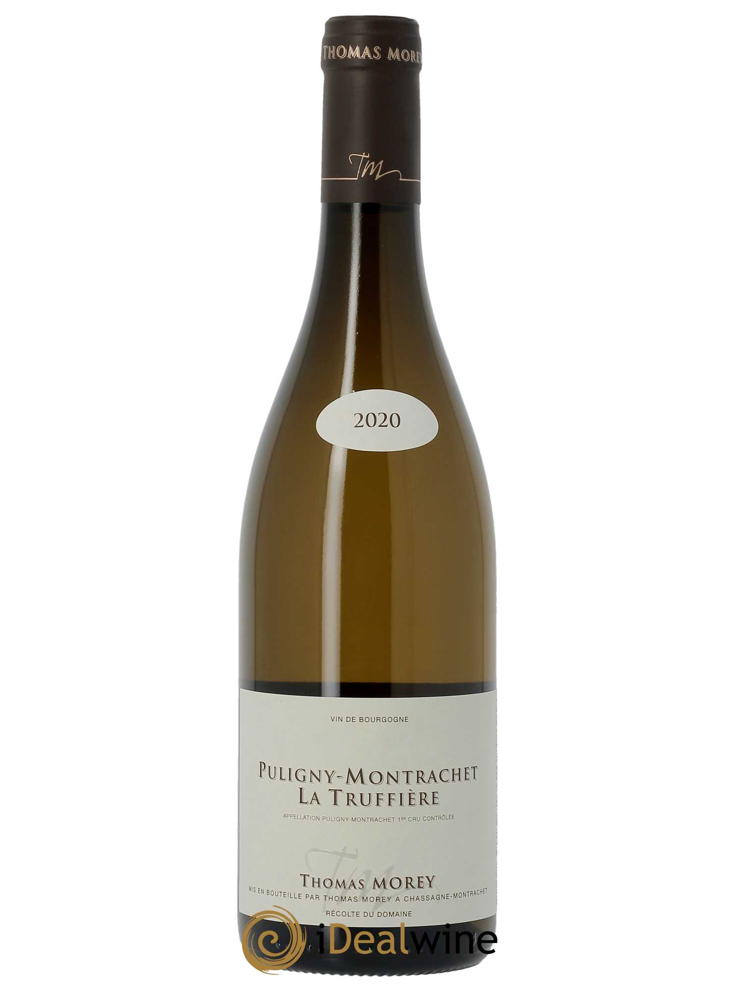 Puligny-Montrachet 1er Cru La Truffière Thomas Morey 2020 - Lot de 1 bouteille - 0