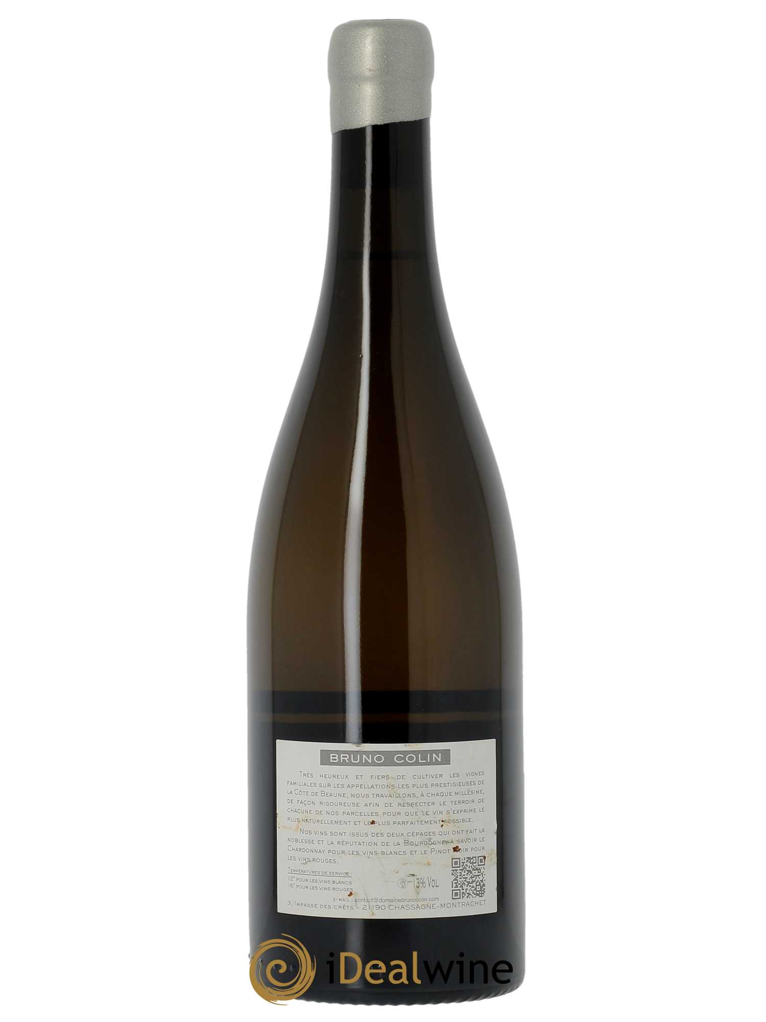 Saint-Aubin 1er Cru Le Charmois Bruno Colin 2017 - Lot of 1 bottle - 3