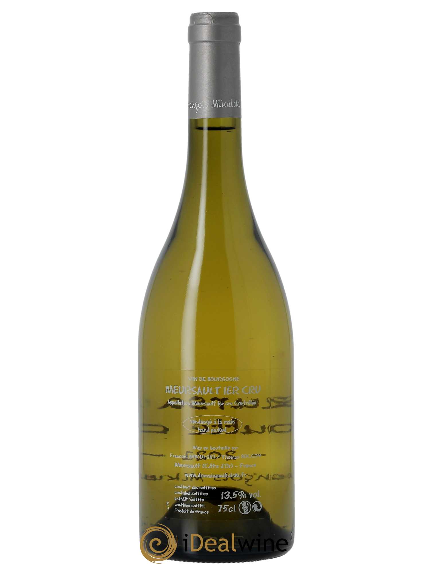 Meursault 1er Cru Goutte d'Or François Mikulski 2021 - Lot de 1 bouteille - 1
