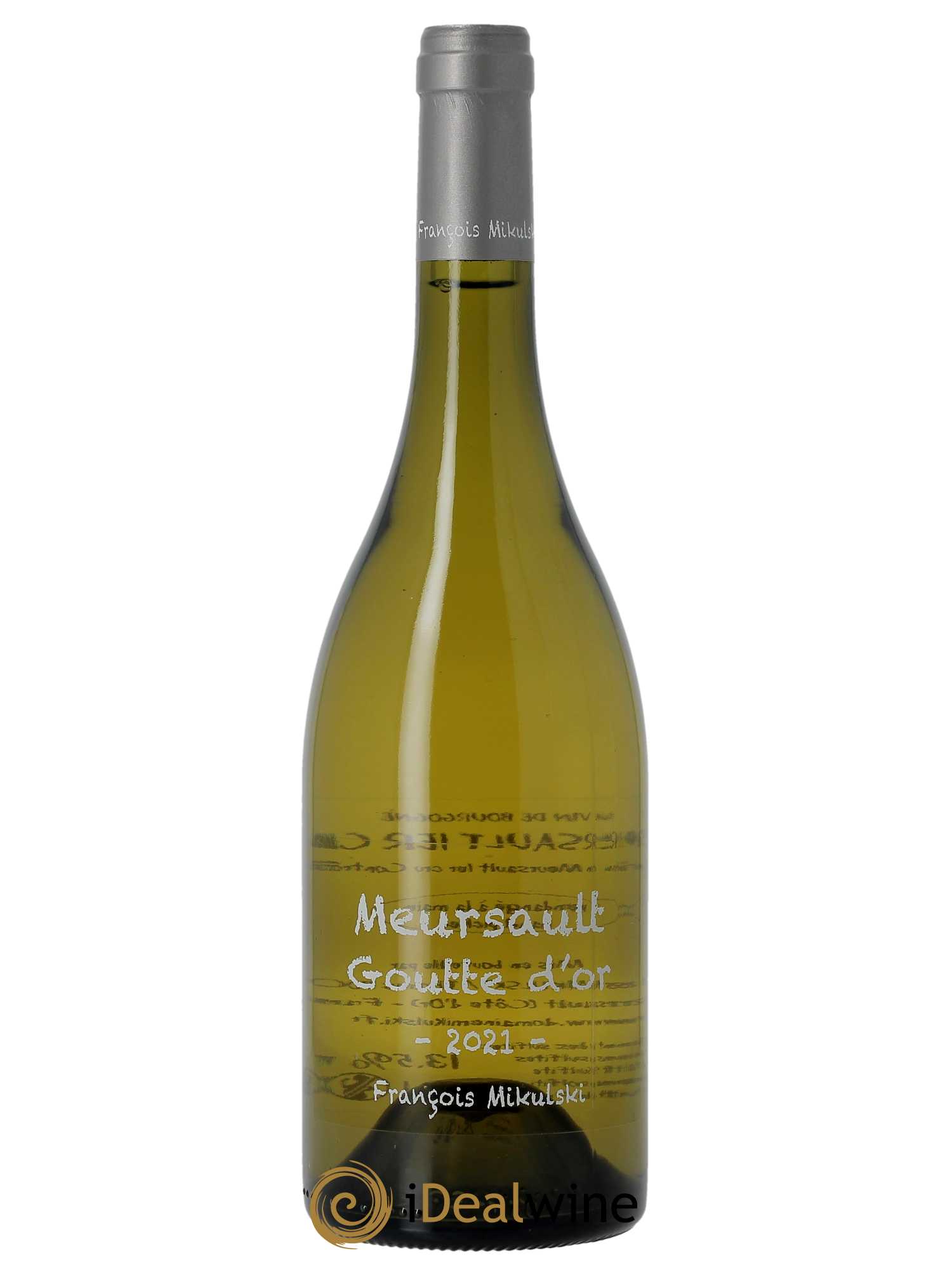 Meursault 1er Cru Goutte d'Or François Mikulski 2021 - Lot de 1 bouteille - 0
