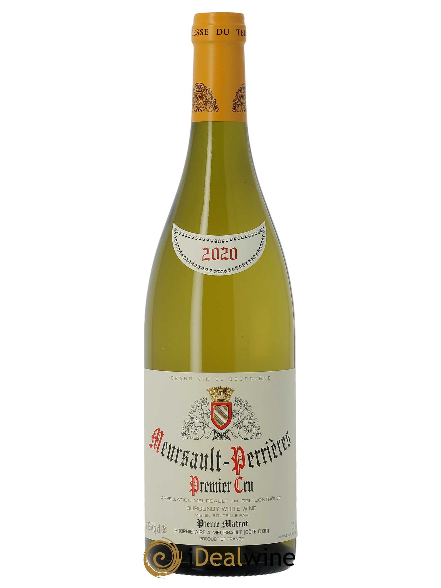 Meursault 1er Cru Perrières Matrot (Domaine) 2020 - Lot de 1 bouteille - 0