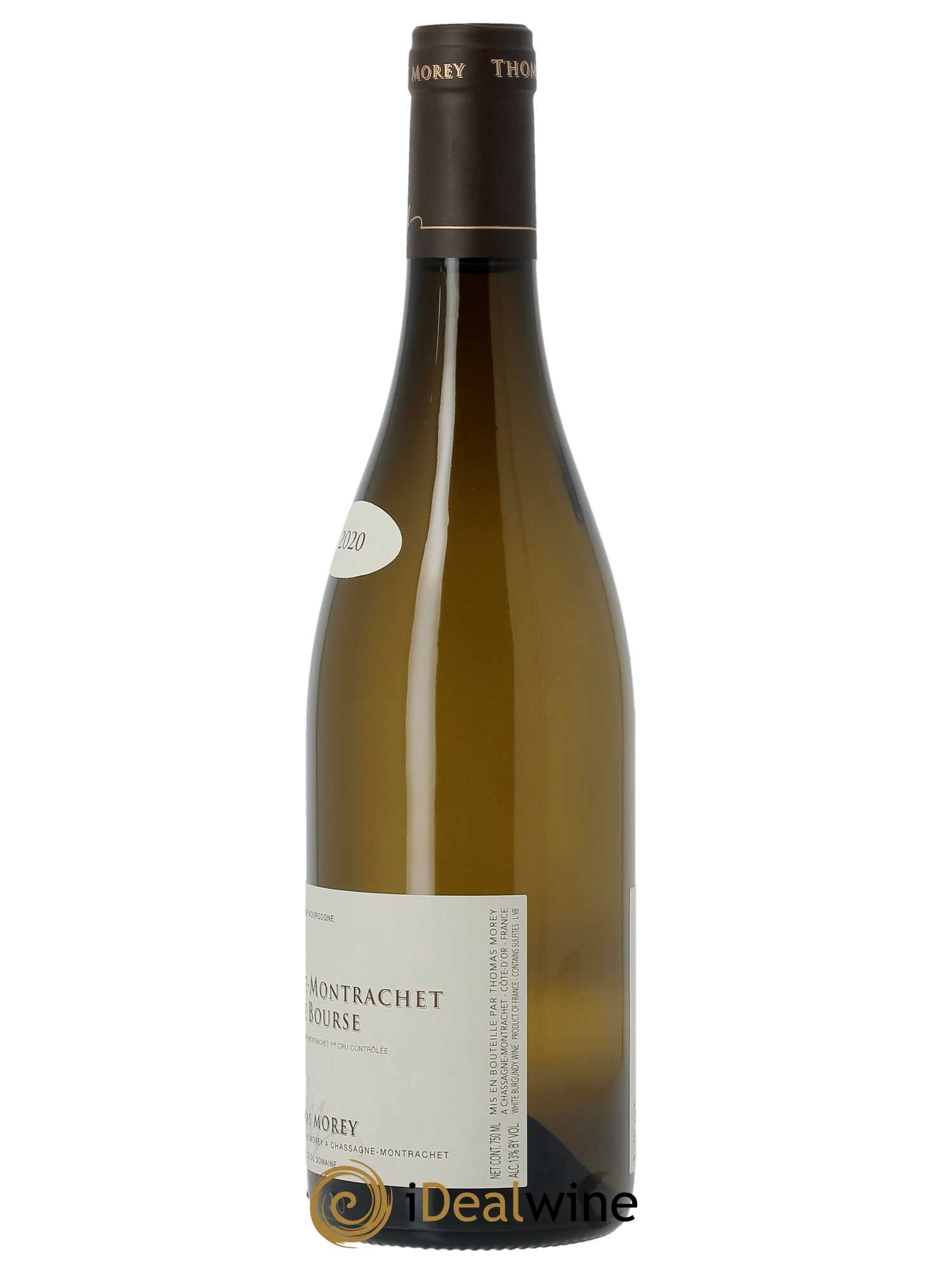 Chassagne-Montrachet 1er Cru Vide Bourse Thomas Morey 2020 - Lot de 1 bouteille - 1