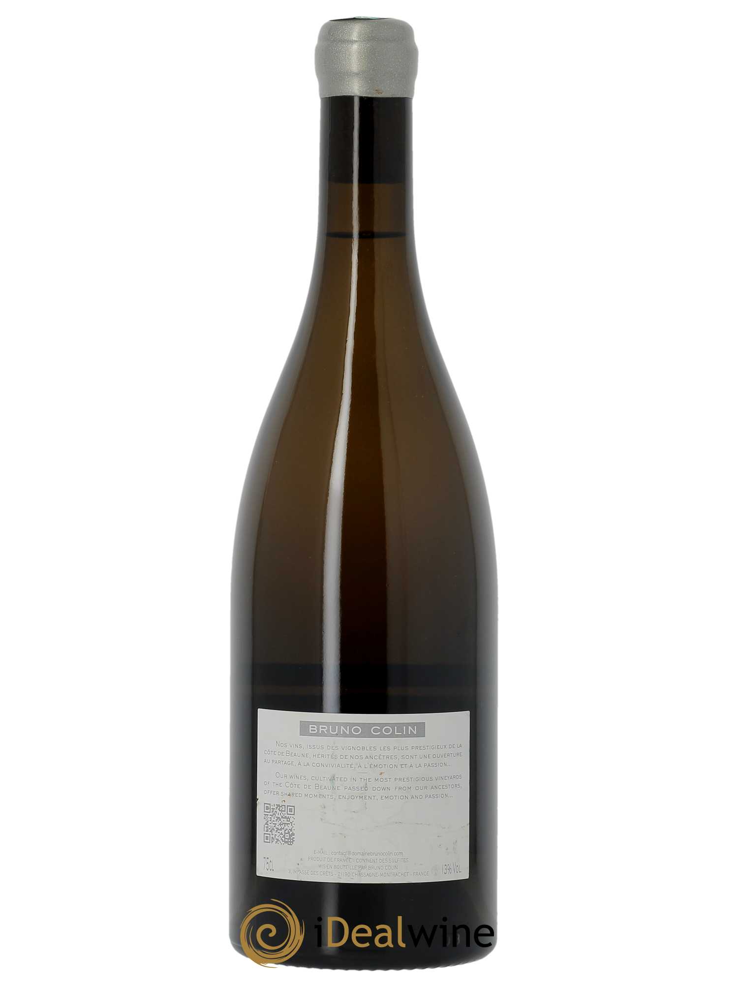 Chassagne-Montrachet 1er Cru Les Chenevottes Bruno Colin 2018 - Lot de 1 bouteille - 1