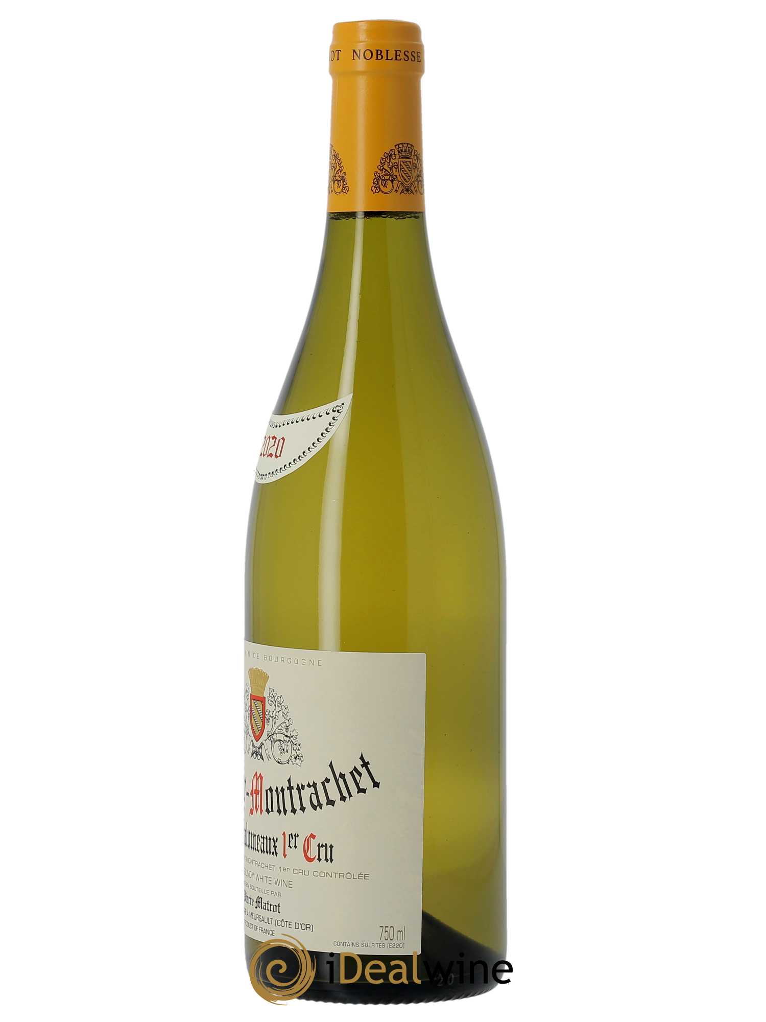 Puligny-Montrachet 1er Cru Les Chalumeaux Matrot (Domaine) 2020 - Lot de 1 bouteille - 1