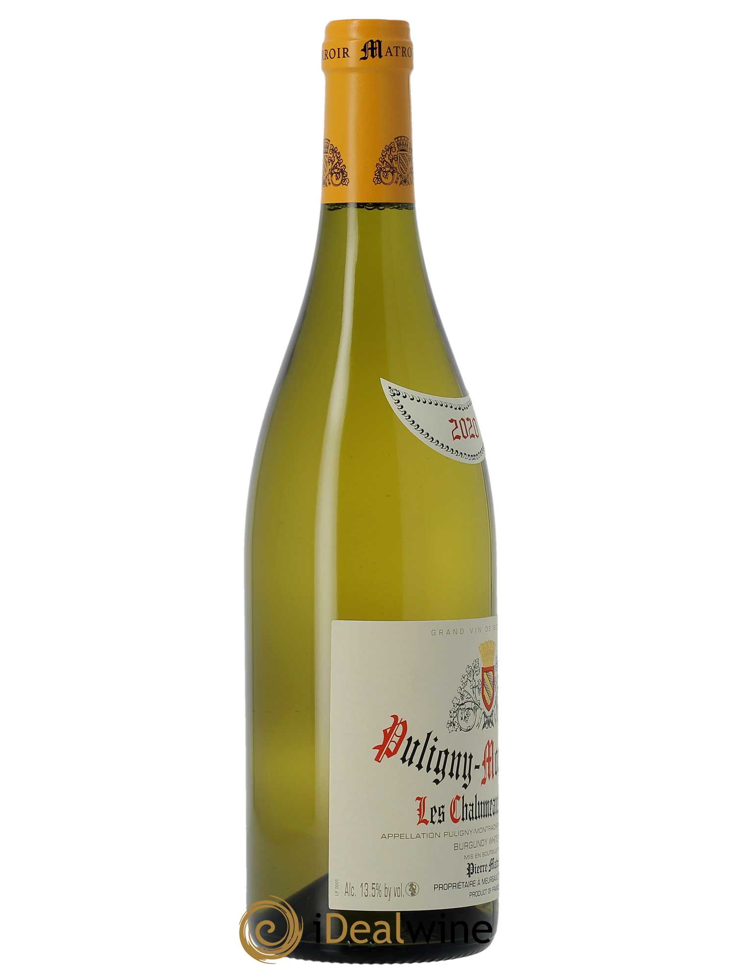 Puligny-Montrachet 1er Cru Les Chalumeaux Matrot (Domaine) 2020 - Lot de 1 bouteille - 2
