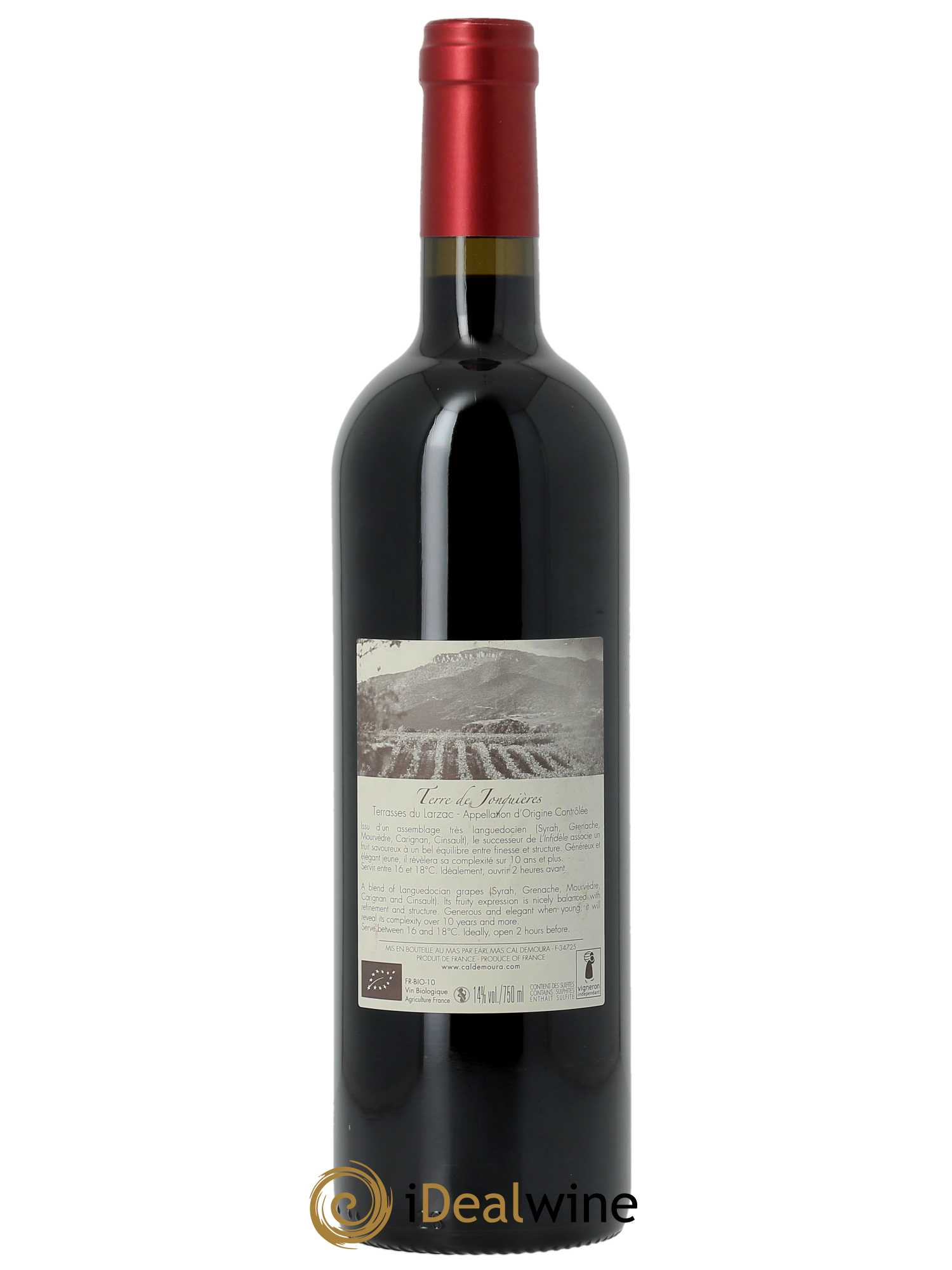 Terrasses du Larzac Terre de Jonquières Mas Cal Demoura 2017 - Lot de 1 bouteille - 1