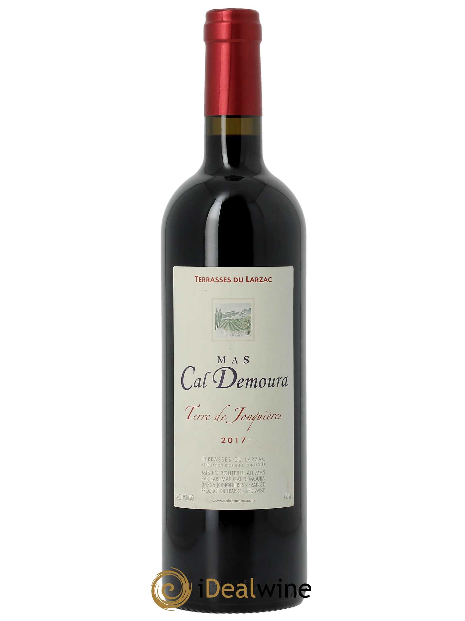 Terrasses du Larzac Terre de Jonquières Mas Cal Demoura 2017 - Lot de 1 bouteille - 0