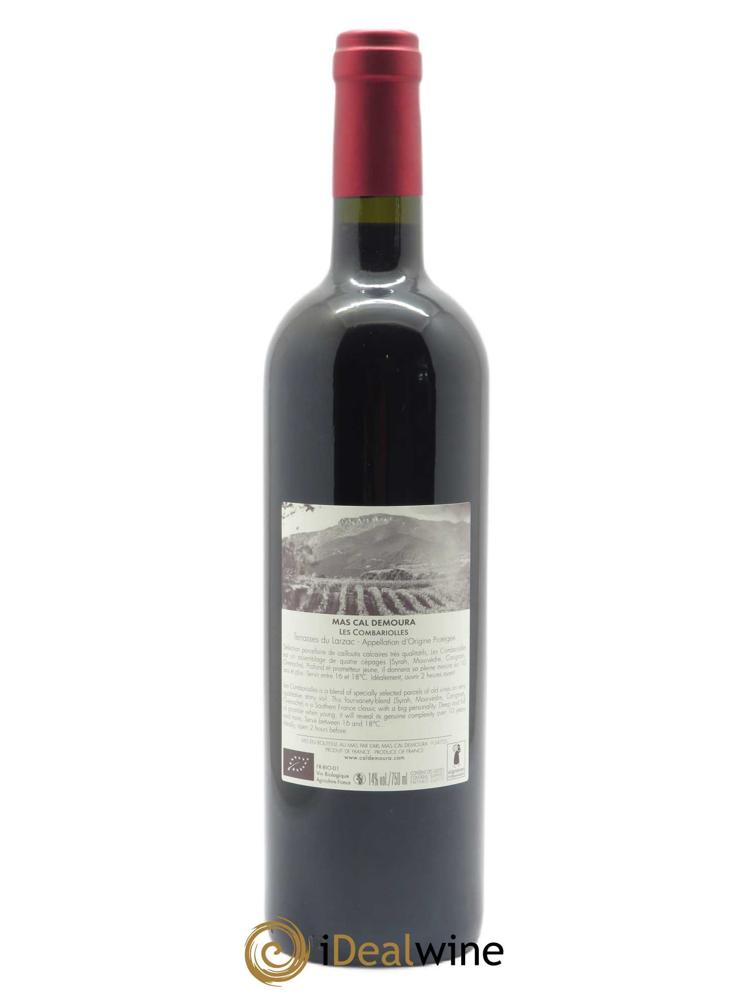 Terrasses du Larzac Les Combariolles Mas Cal Demoura 2019 - Lot de 1 bouteille - 1