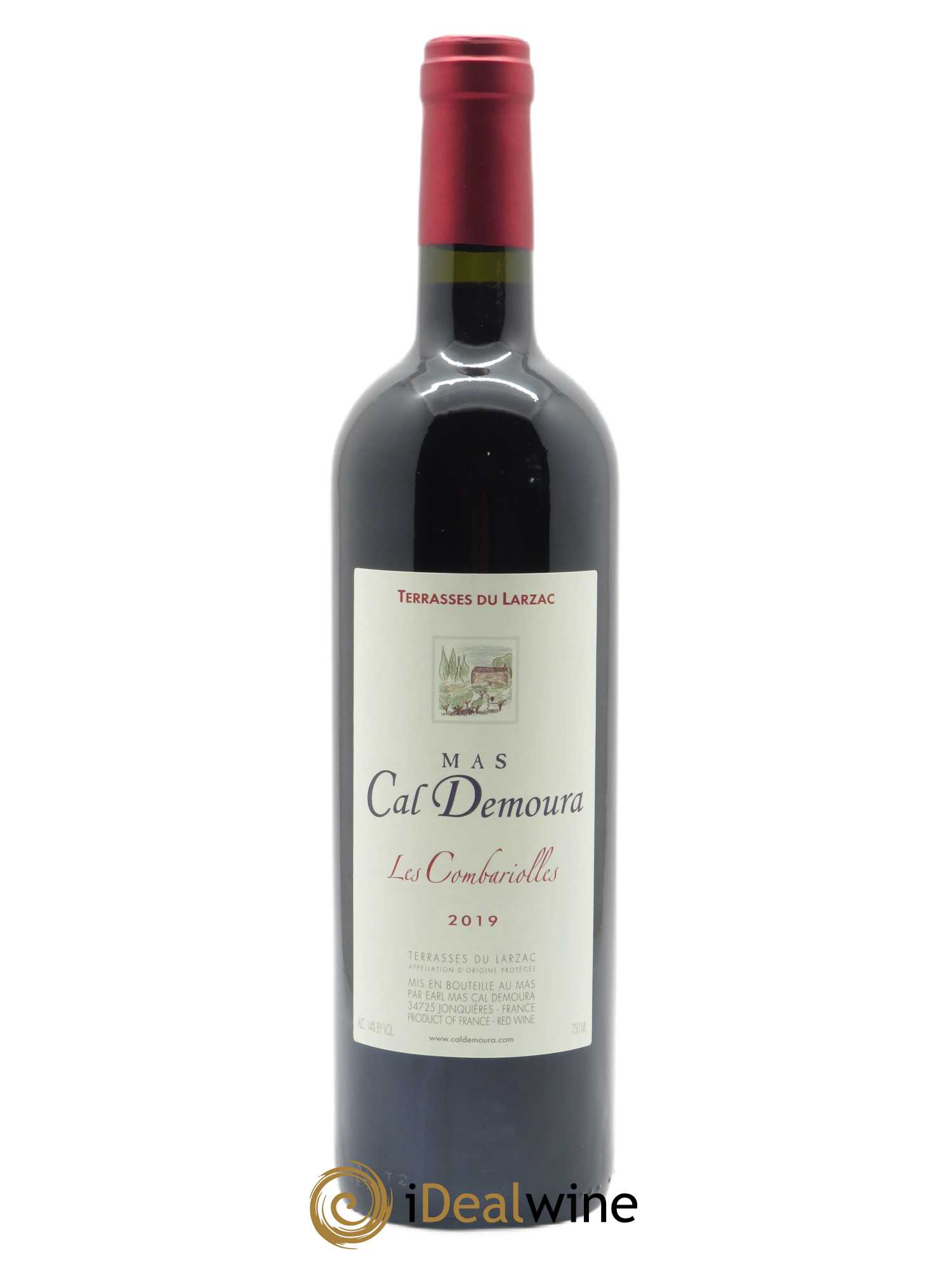 Terrasses du Larzac Les Combariolles Mas Cal Demoura 2019 - Lot de 1 bouteille - 0