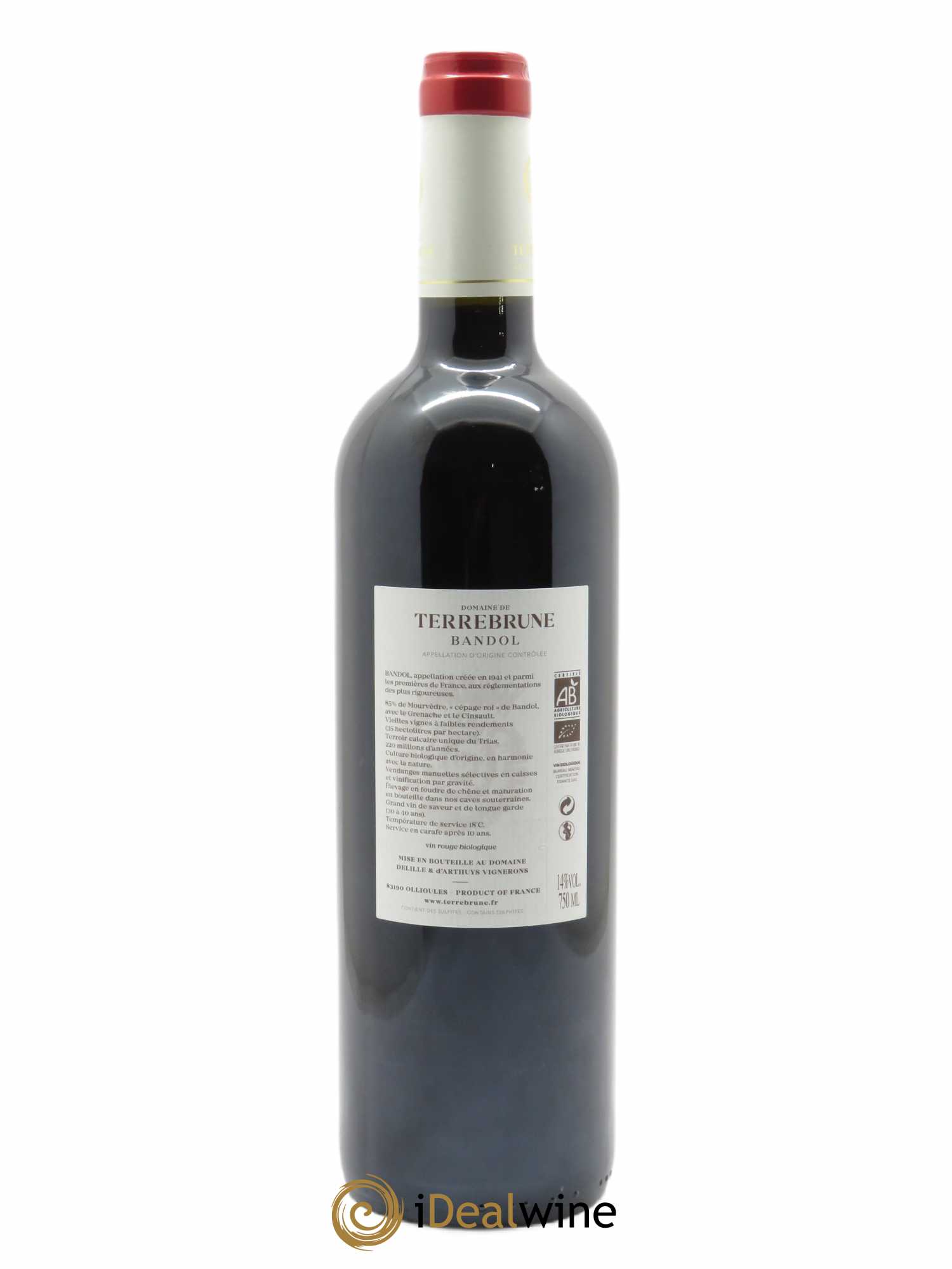 Bandol Terrebrune (Domaine de) 2018 - Lot de 1 bouteille - 1
