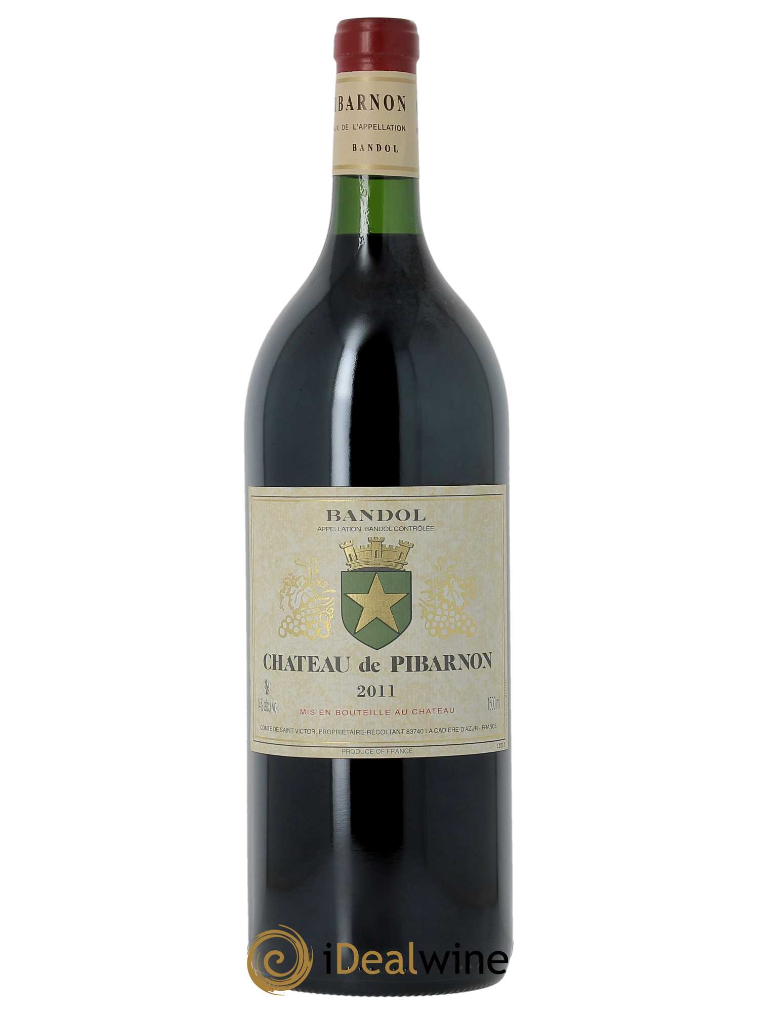 Bandol Château de Pibarnon Comte de Saint-Victor 2011 - Lot de 1 magnum - 0