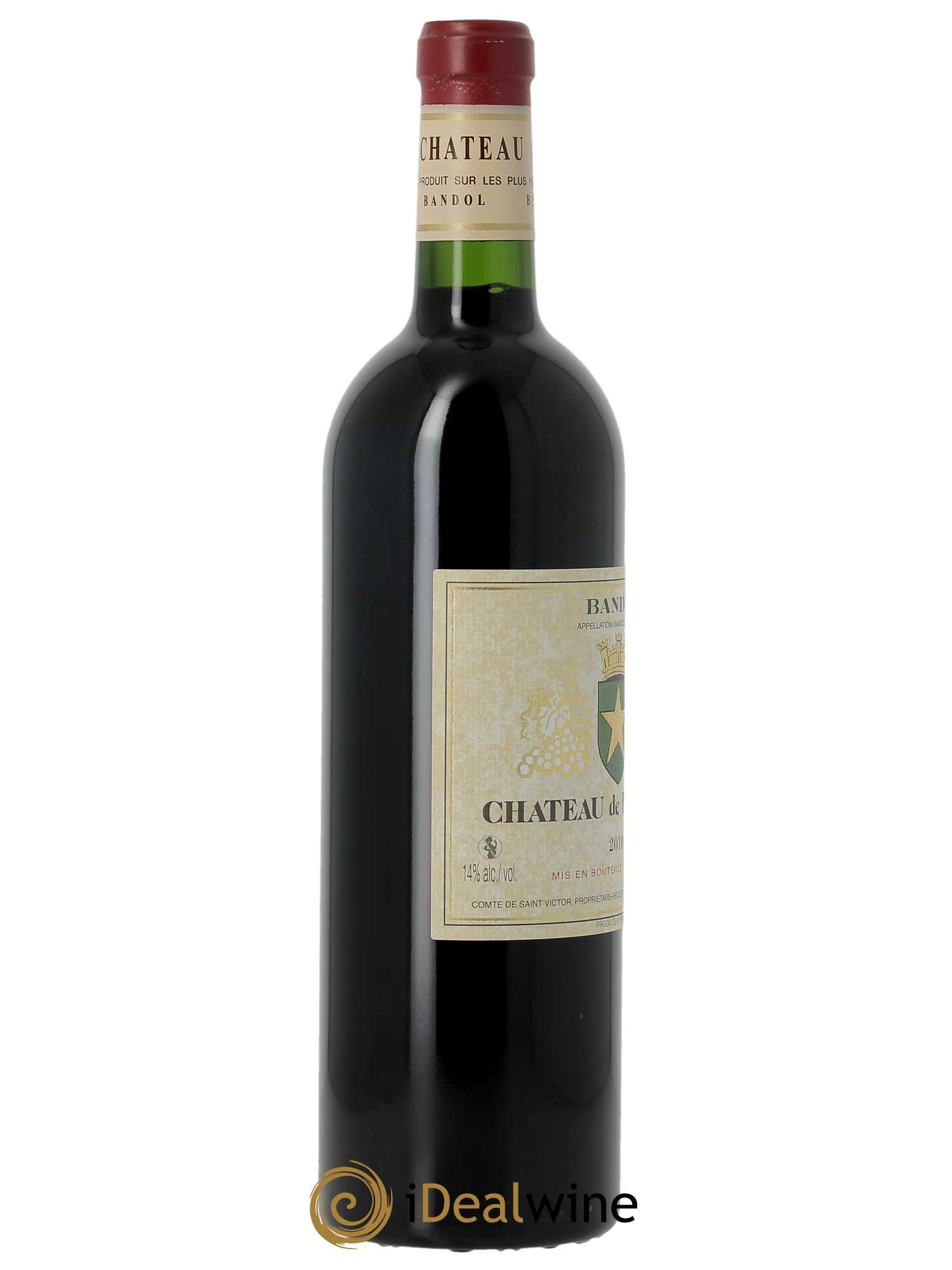 Bandol Château de Pibarnon Comte de Saint-Victor 2010 - Lot de 1 bouteille - 2