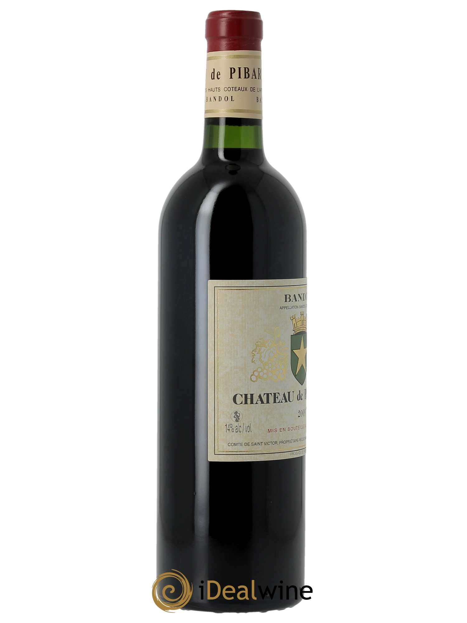 Bandol Château de Pibarnon Comte de Saint-Victor 2009 - Lot de 1 bouteille - 2