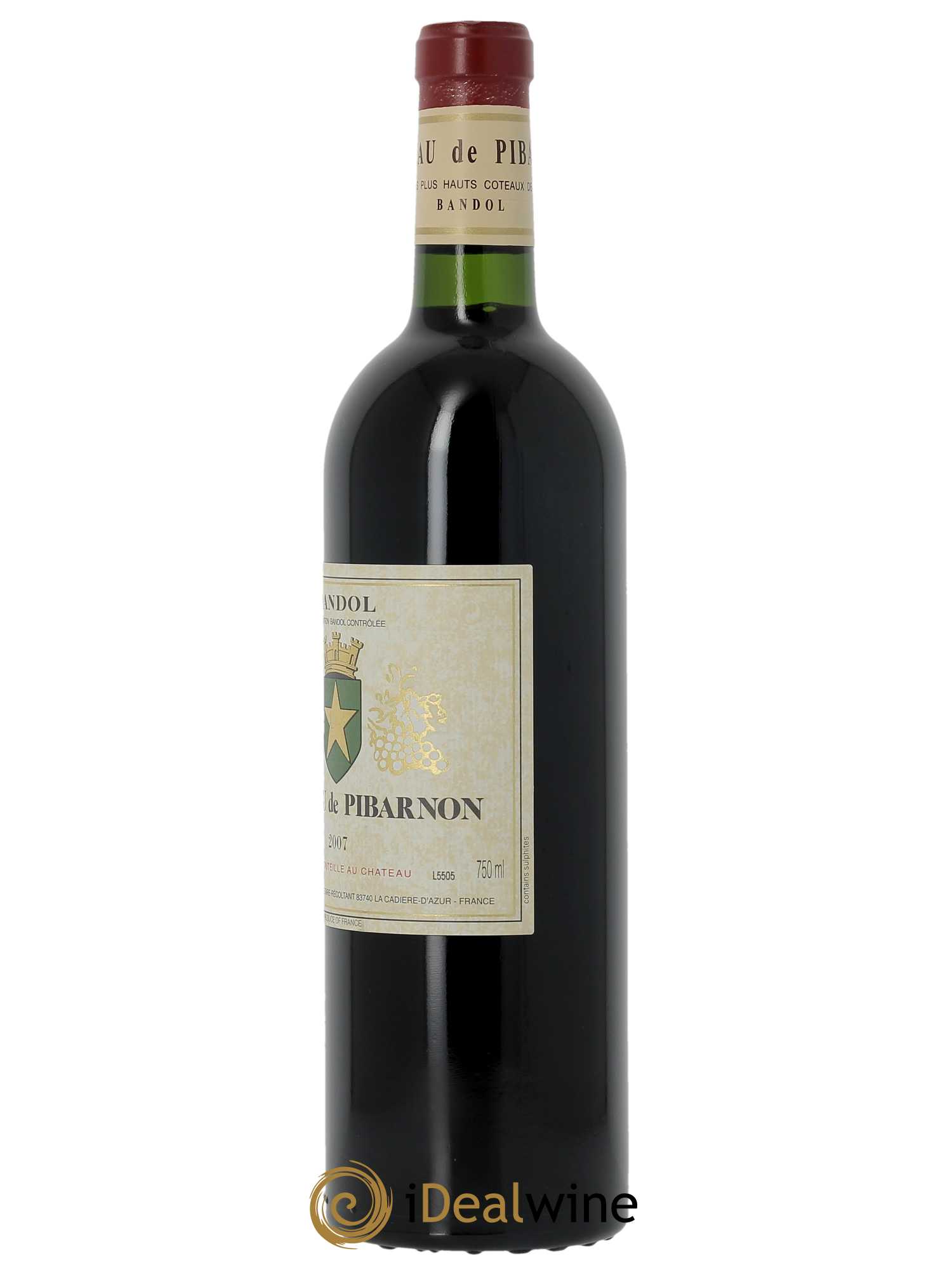 Bandol Château de Pibarnon Comte de Saint-Victor 2007 - Lot de 1 bouteille - 1
