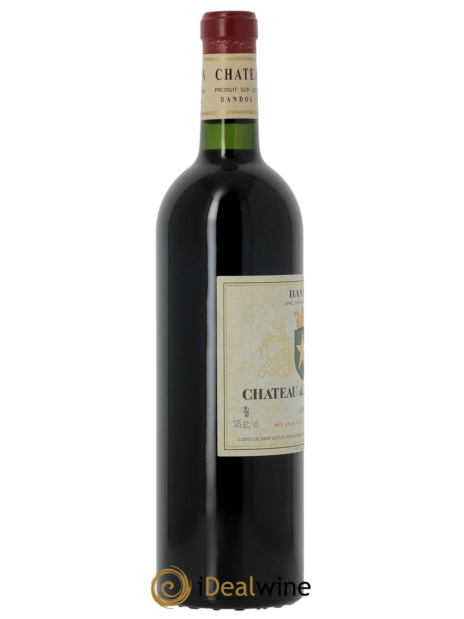 Bandol Château de Pibarnon Comte de Saint-Victor 2007 - Lot de 1 bouteille - 2