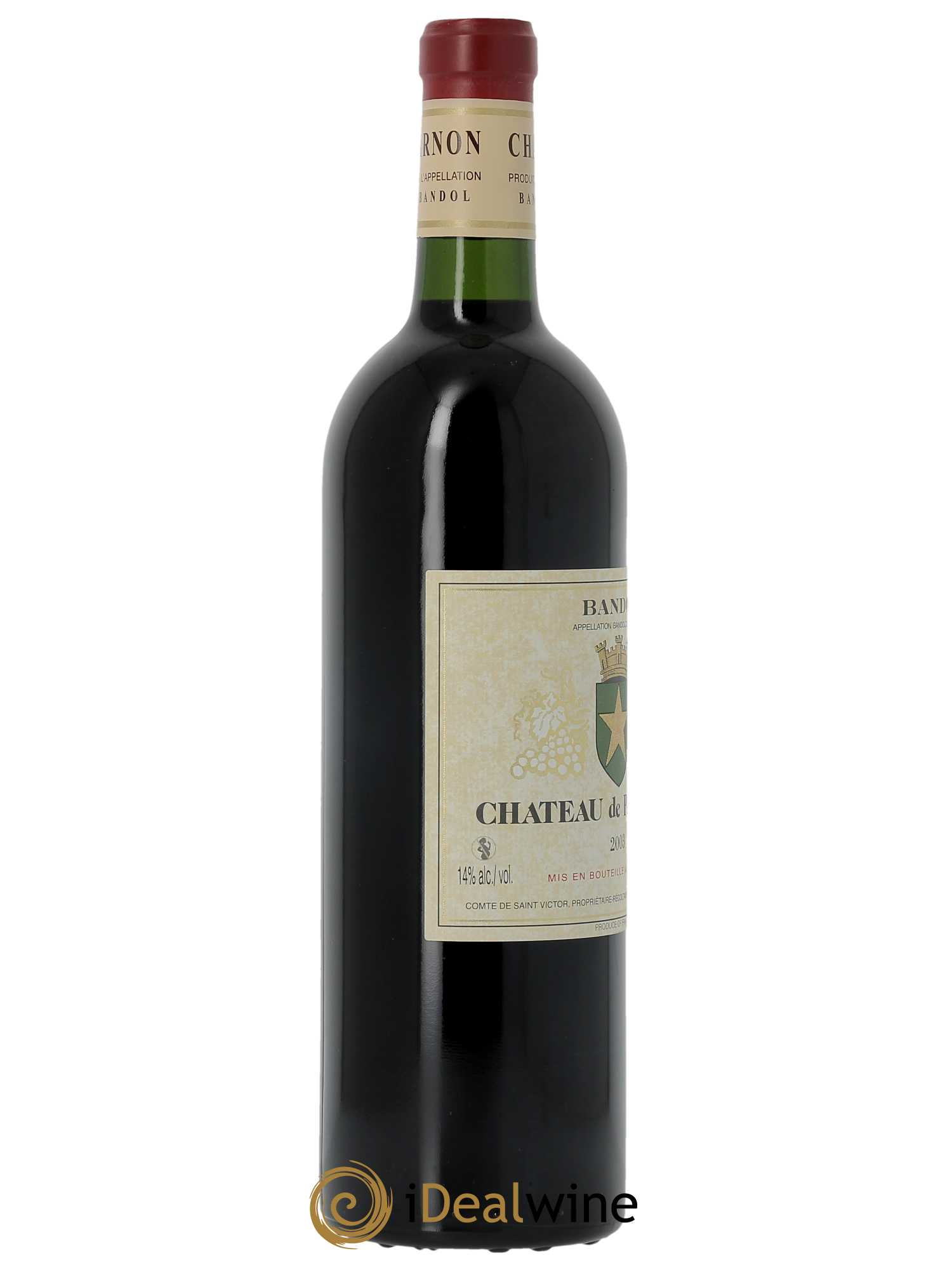 Bandol Château de Pibarnon Comte de Saint-Victor 2003 - Lot de 1 bouteille - 2