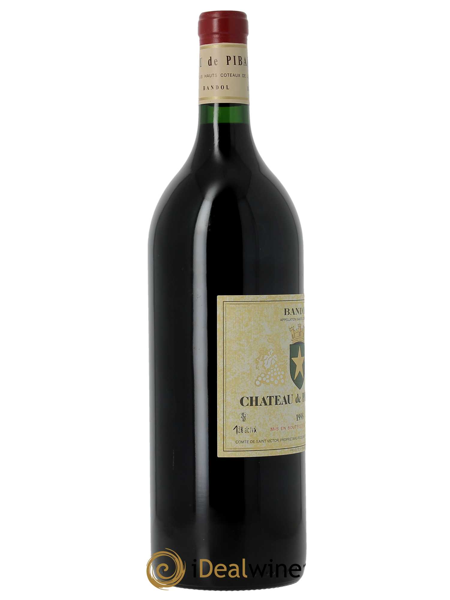 Bandol Château de Pibarnon Comte de Saint-Victor 1998 - Lot de 1 magnum - 2