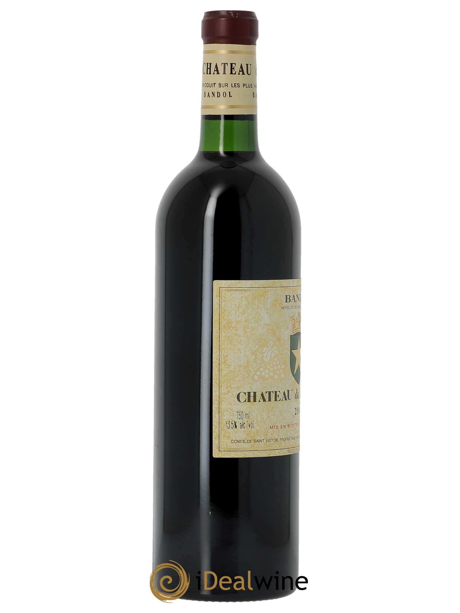 Bandol Château de Pibarnon Comte de Saint-Victor 2000 - Lot de 1 bouteille - 1