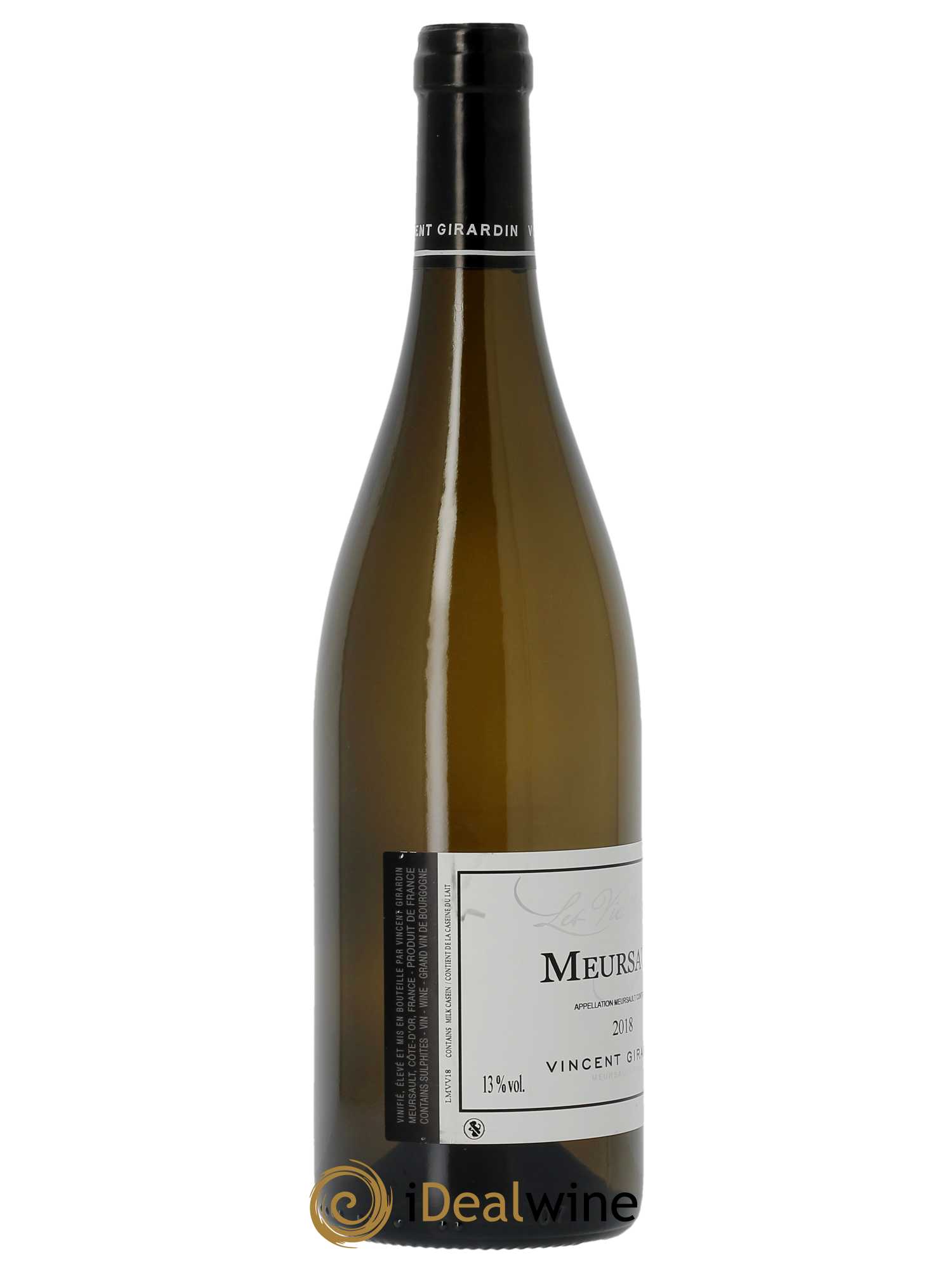 Meursault Vieilles Vignes Vincent Girardin (Domaine) 2018 - Lot de 1 bouteille - 1