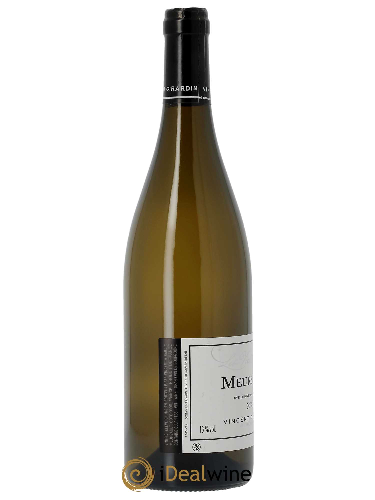 Meursault Vieilles Vignes Vincent Girardin (Domaine) 2018 - Lot de 1 bouteille - 2