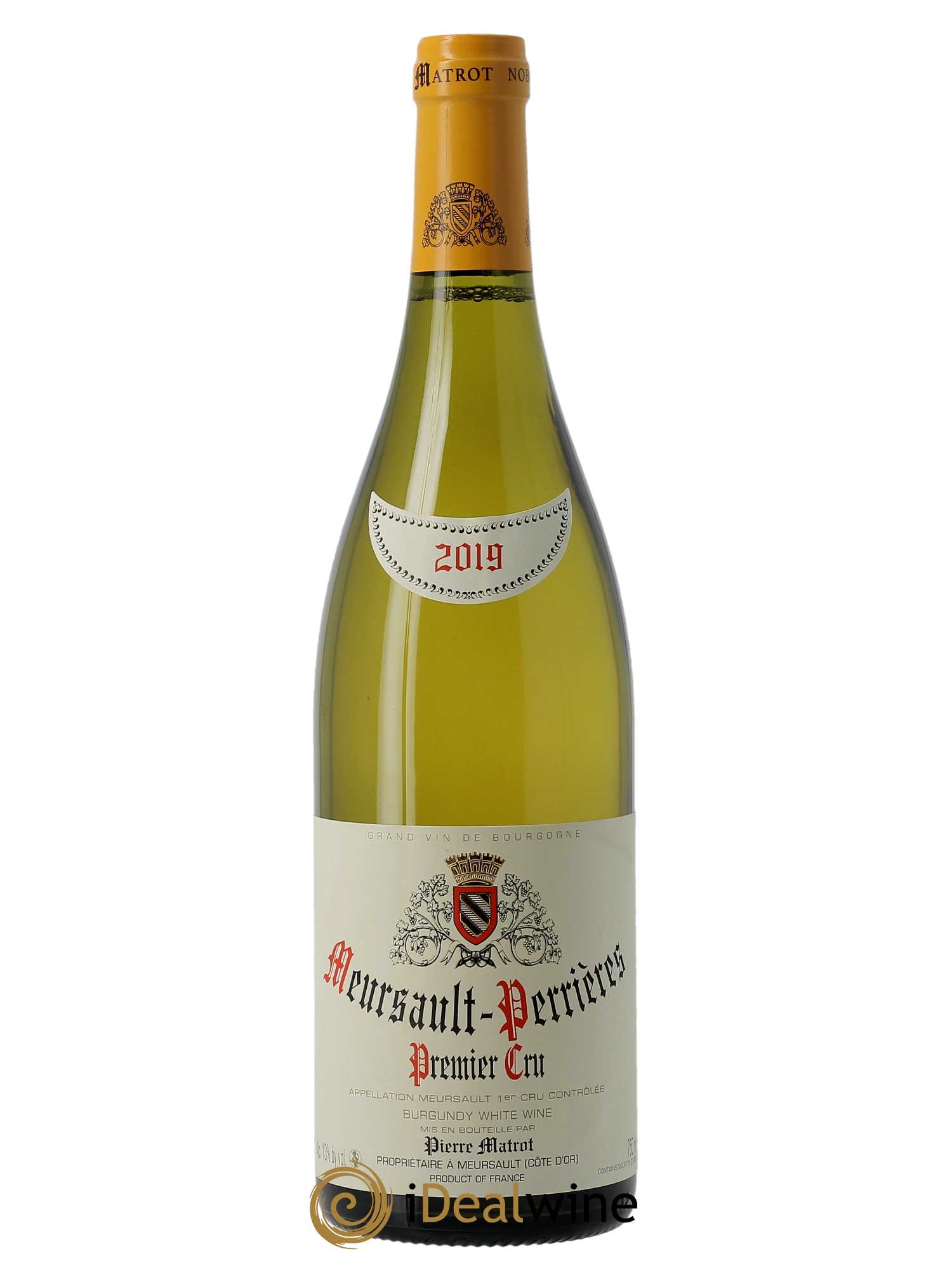 Meursault 1er Cru Perrières Matrot (Domaine) 2019 - Lot de 1 bouteille - 0