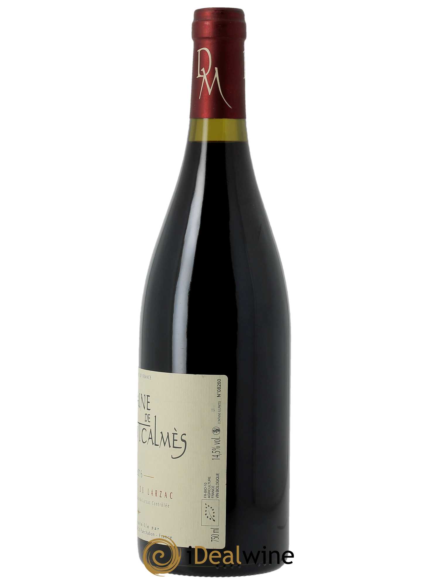 Terrasses du Larzac Domaine de Montcalmès Frédéric Pourtalié 2016 - Lot de 1 bouteille - 1