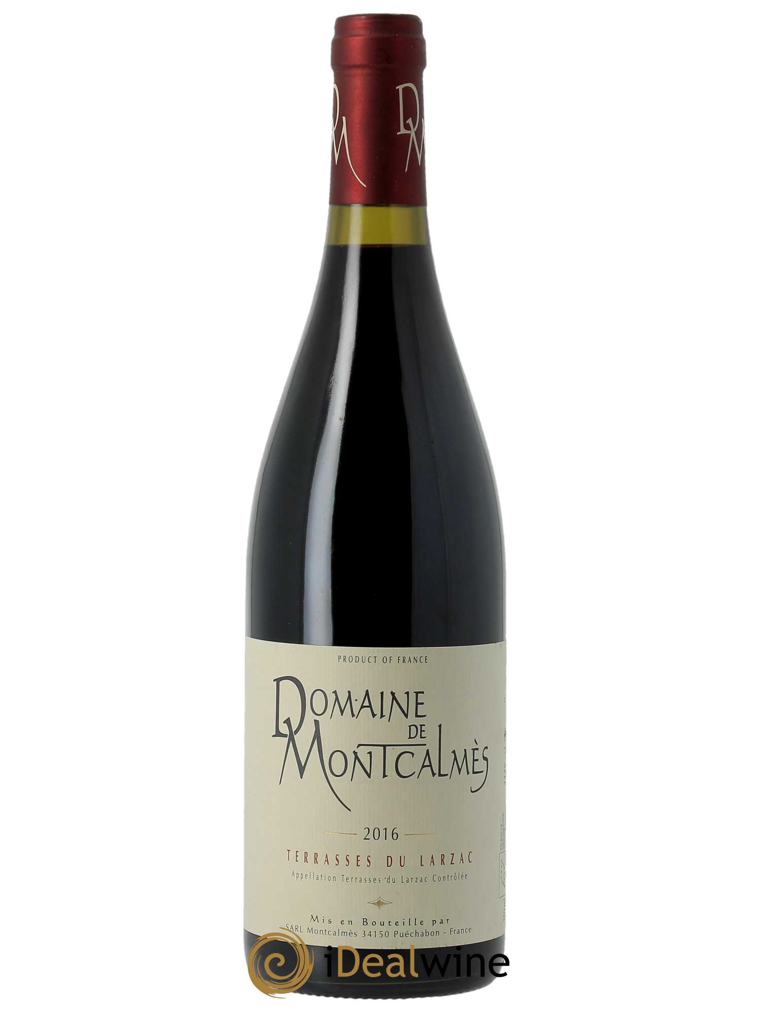 Terrasses du Larzac Domaine de Montcalmès Frédéric Pourtalié 2016 - Lot de 1 bouteille - 0
