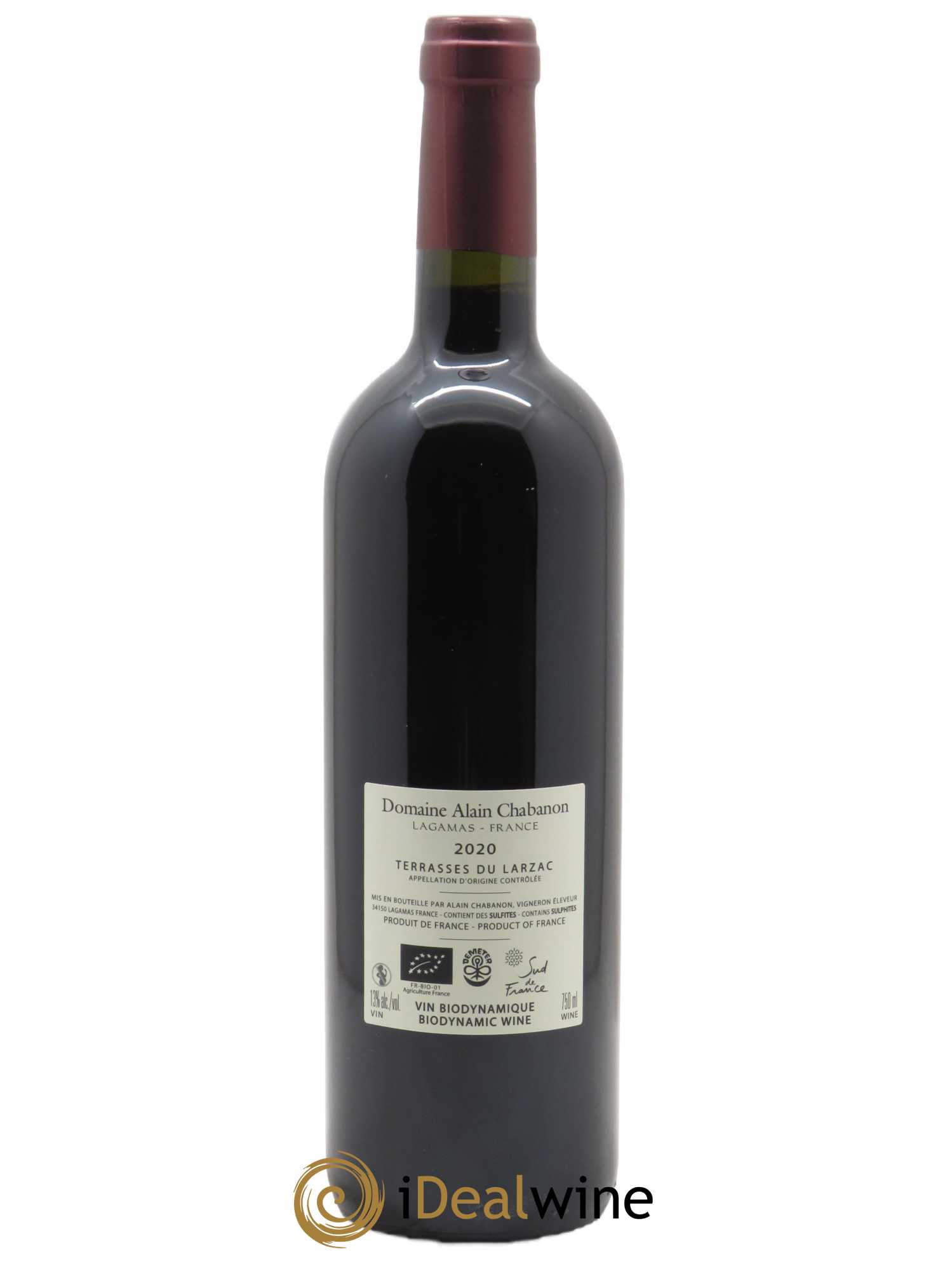 Terrasse du Larzac (anciennement Coteaux du Languedoc) Campredon Alain Chabanon (Domaine) 2020 - Lot of 1 bottle - 1