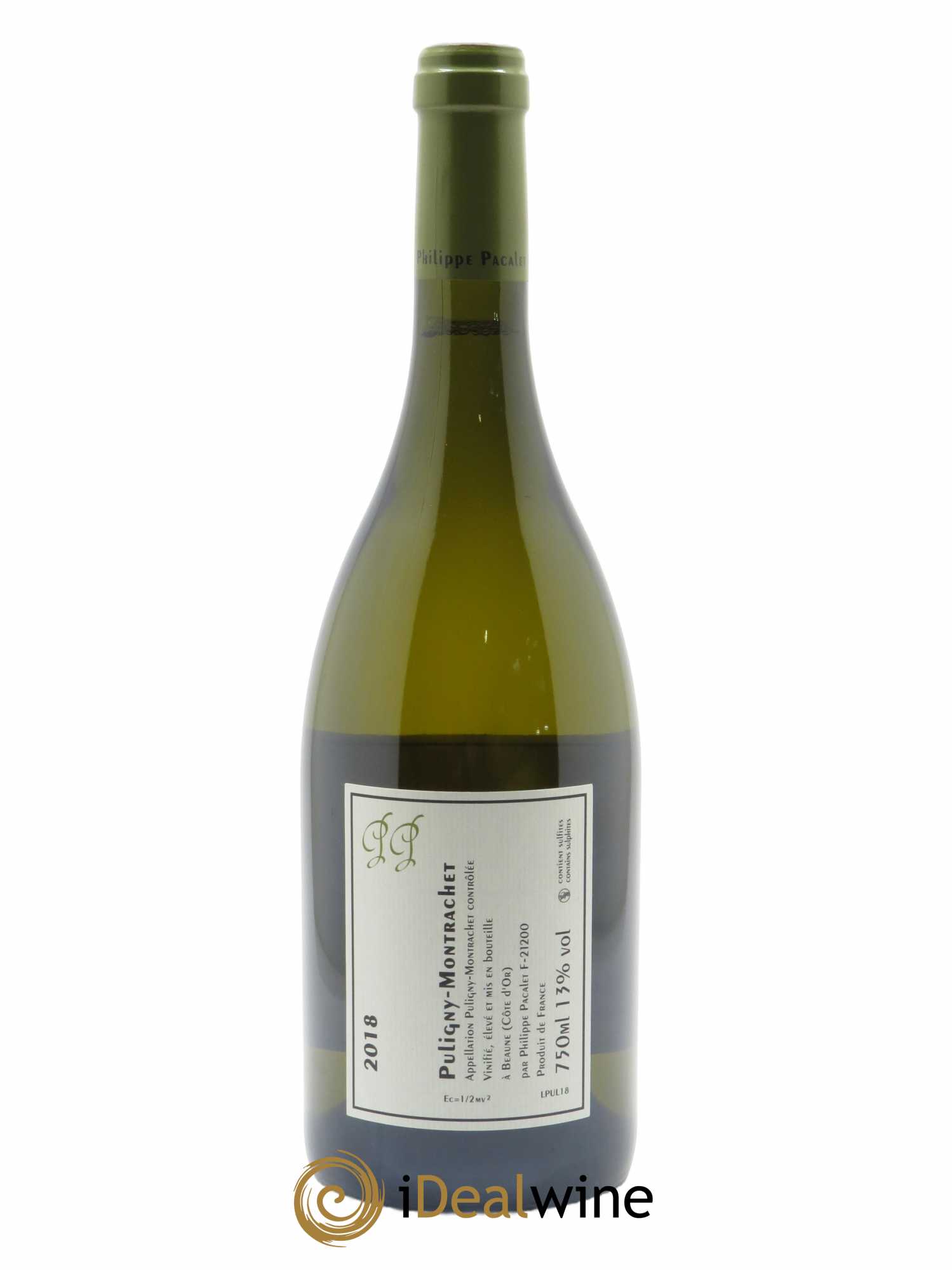 Puligny-Montrachet Philippe Pacalet 2018 - Lot de 1 bouteille - 1