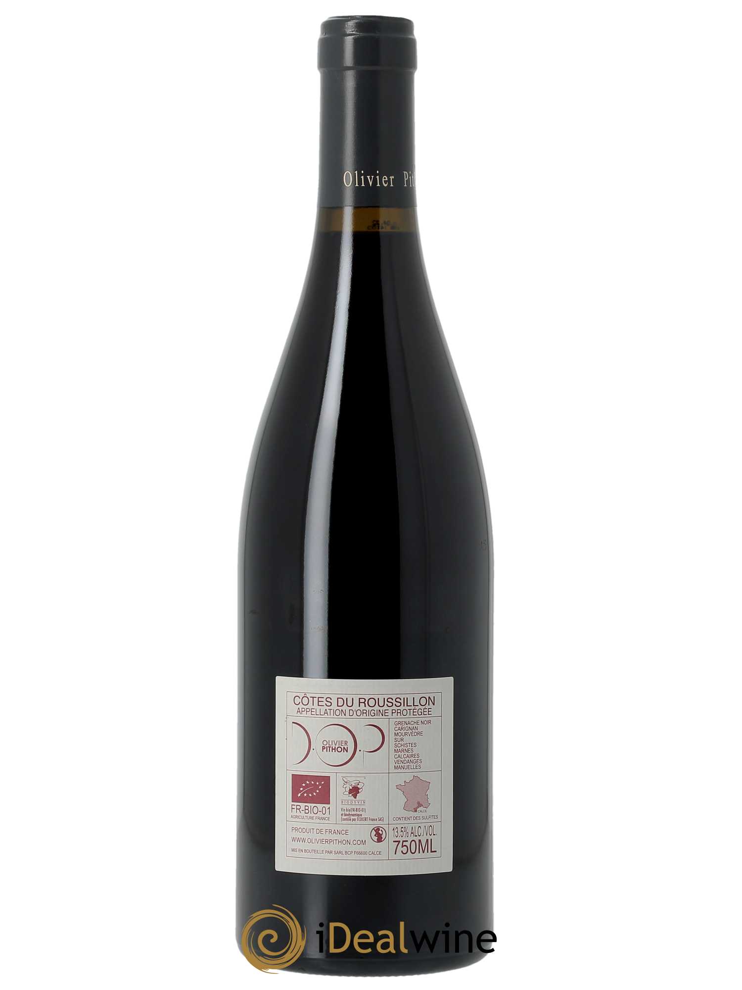 IGP Côtes du Roussillon Olivier Pithon Laïs 2020 - Lot of 1 bottle - 1