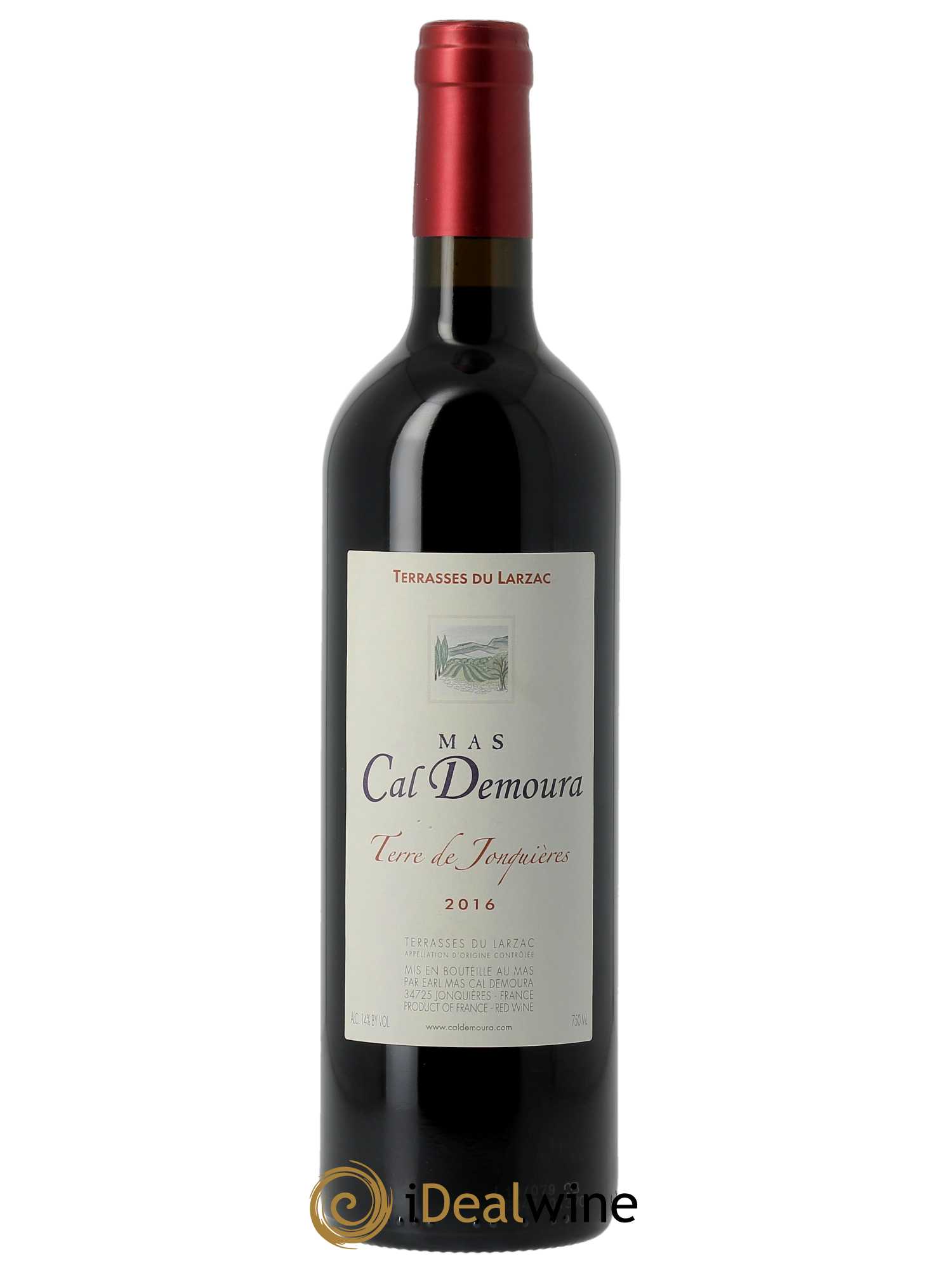 Terrasses du Larzac Terre de Jonquières Mas Cal Demoura 2016 - Lot of 1 bottle - 0