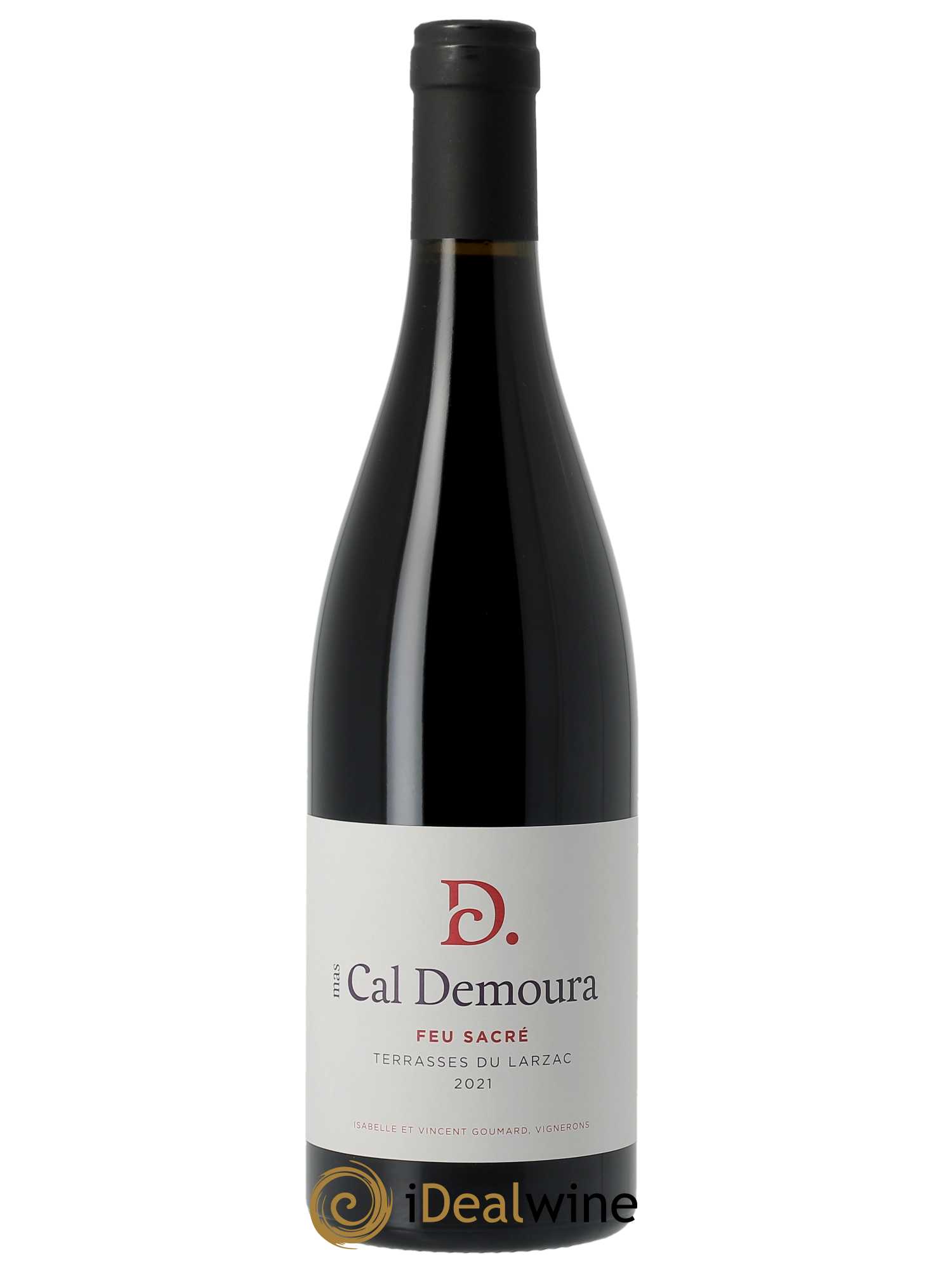 Terrasses du Larzac Feu Sacré Mas Cal Demoura 2021 - Lot de 1 bouteille - 0
