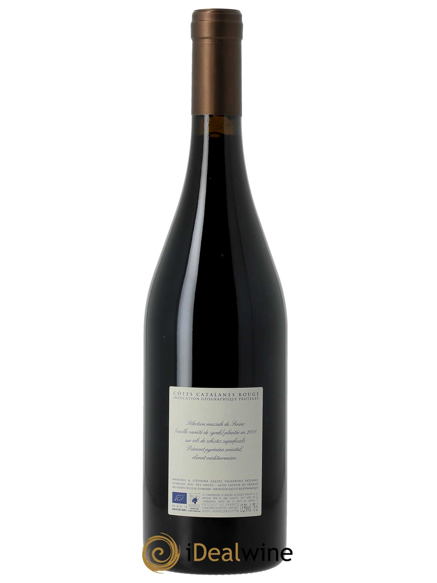 IGP Côtes Catalanes Roc des Anges Australe Marjorie et Stéphane Gallet 2019 - Lot of 1 bottle - 1