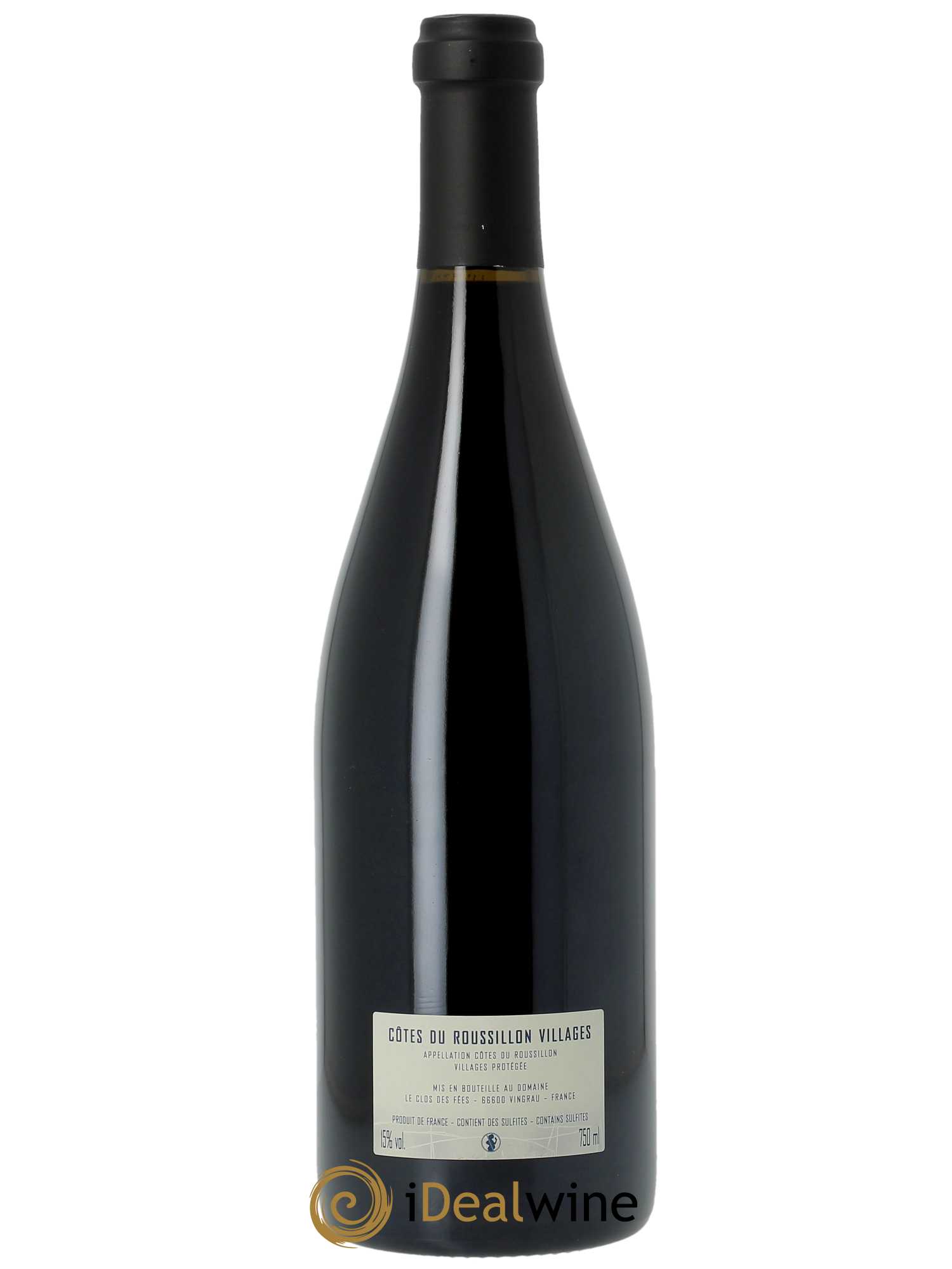 Côtes du Roussillon Villages Clos des Fées La Petite Sibérie Hervé Bizeul 2019 - Lot de 1 bouteille - 2