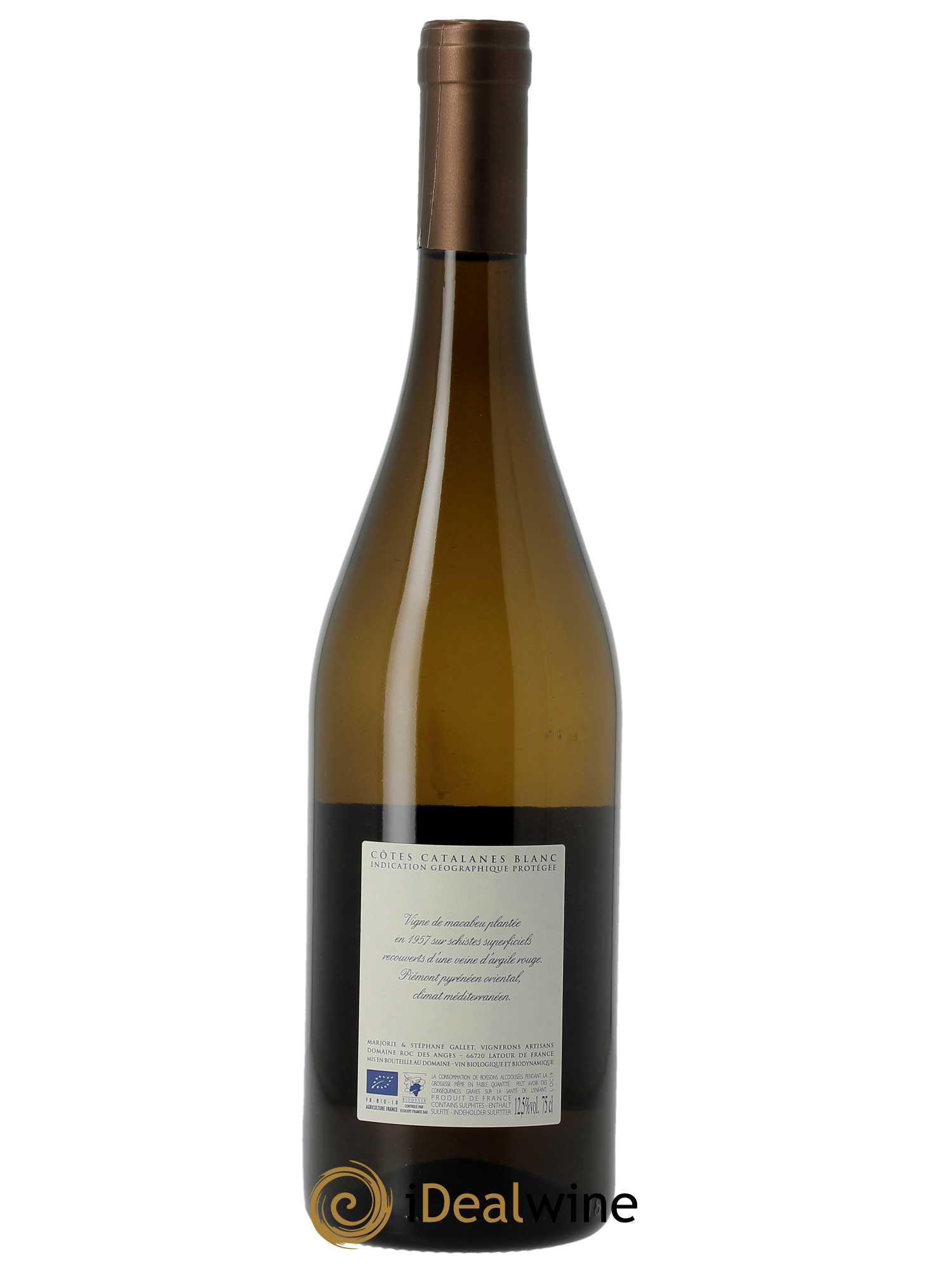 Côtes Catalanes Roc des Anges L'Oca Marjorie et Stéphane Gallet 2019 - Lot de 1 bouteille - 1