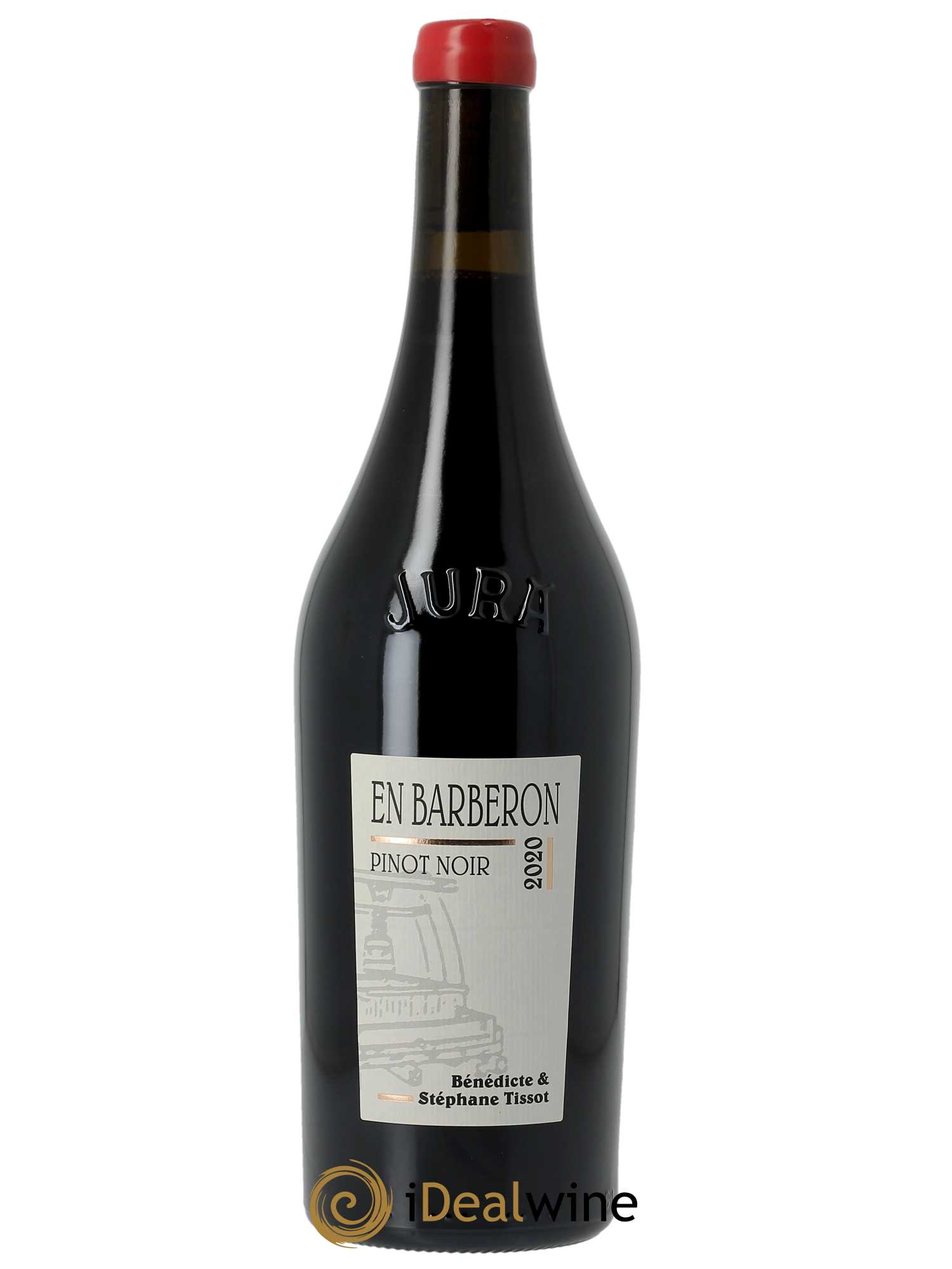Côtes du Jura En Barberon Bénédicte et Stéphane Tissot 2020 - Lot de 1 bouteille - 0