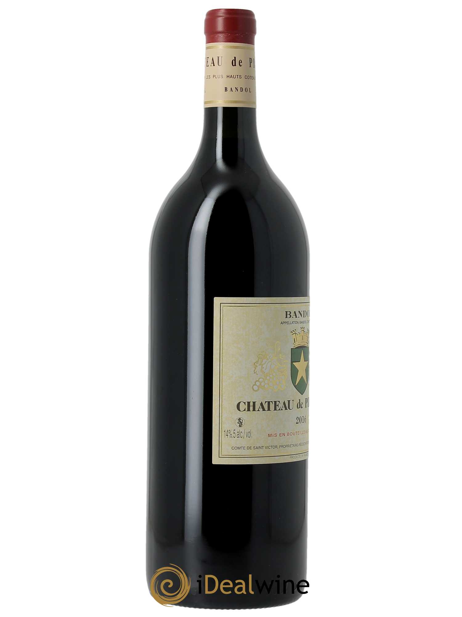 Bandol Château de Pibarnon Comte de Saint-Victor 2016 - Lot de 1 magnum - 2