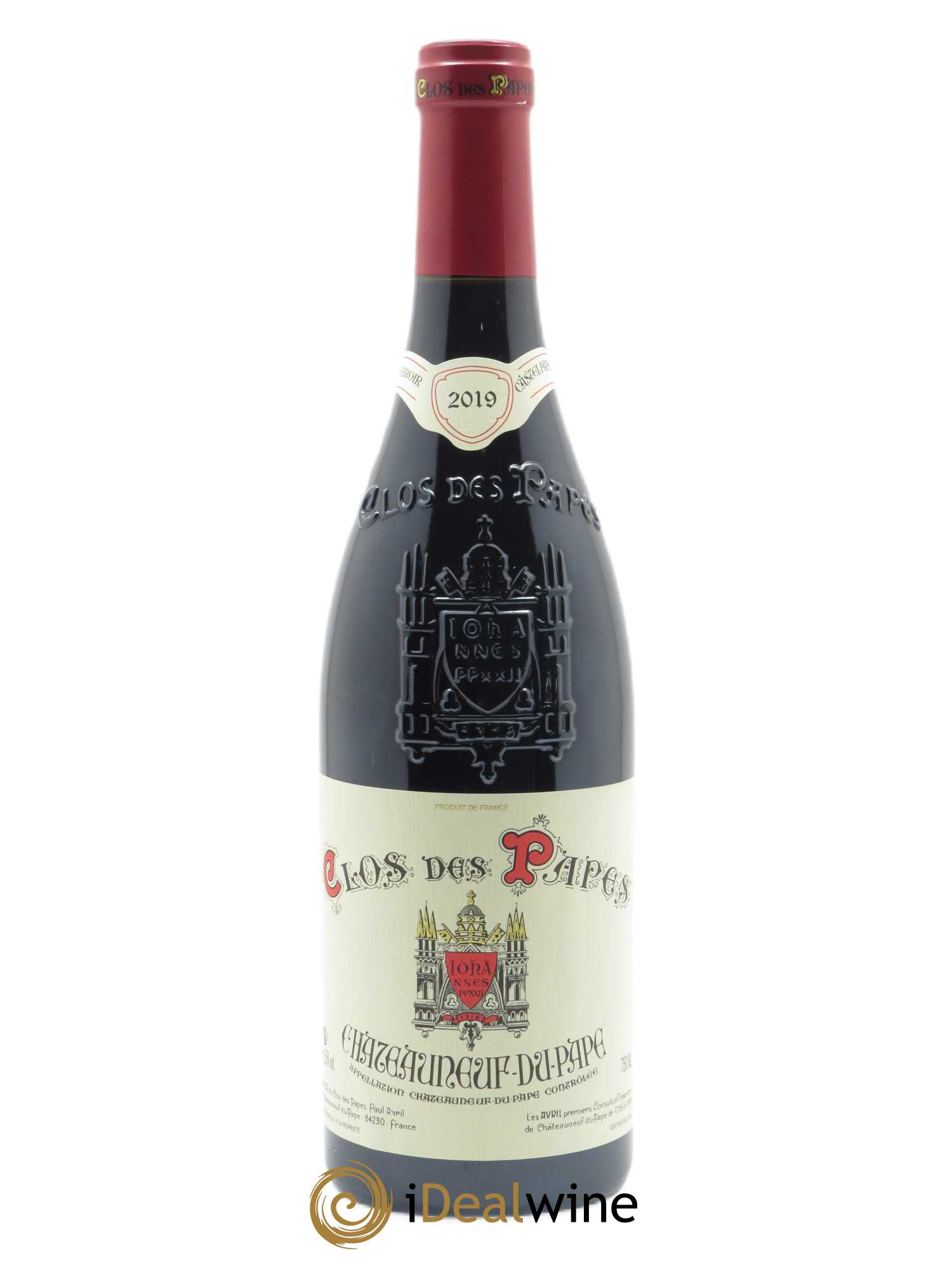 Châteauneuf-du-Pape Clos des Papes - Paul Avril 2019 - Lot de 1 bouteille - 0