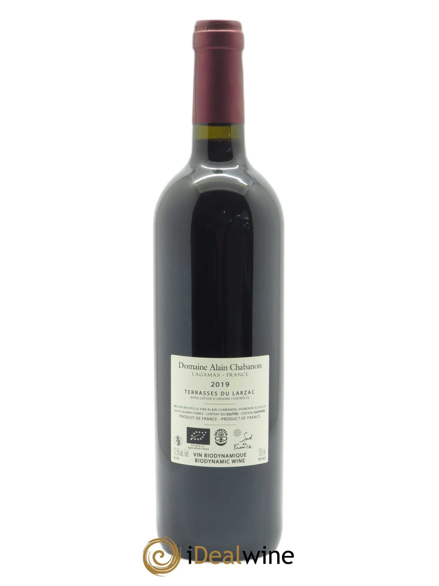 Terrasse du Larzac (anciennement Coteaux du Languedoc) Campredon Alain Chabanon (Domaine) 2019 - Lot de 1 bouteille - 1